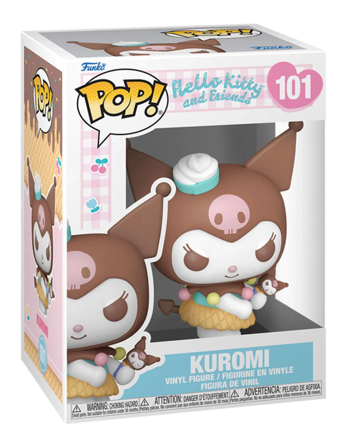 Figurina Funko Pop Kuromi seria Hello Kitty, 9 cm foto