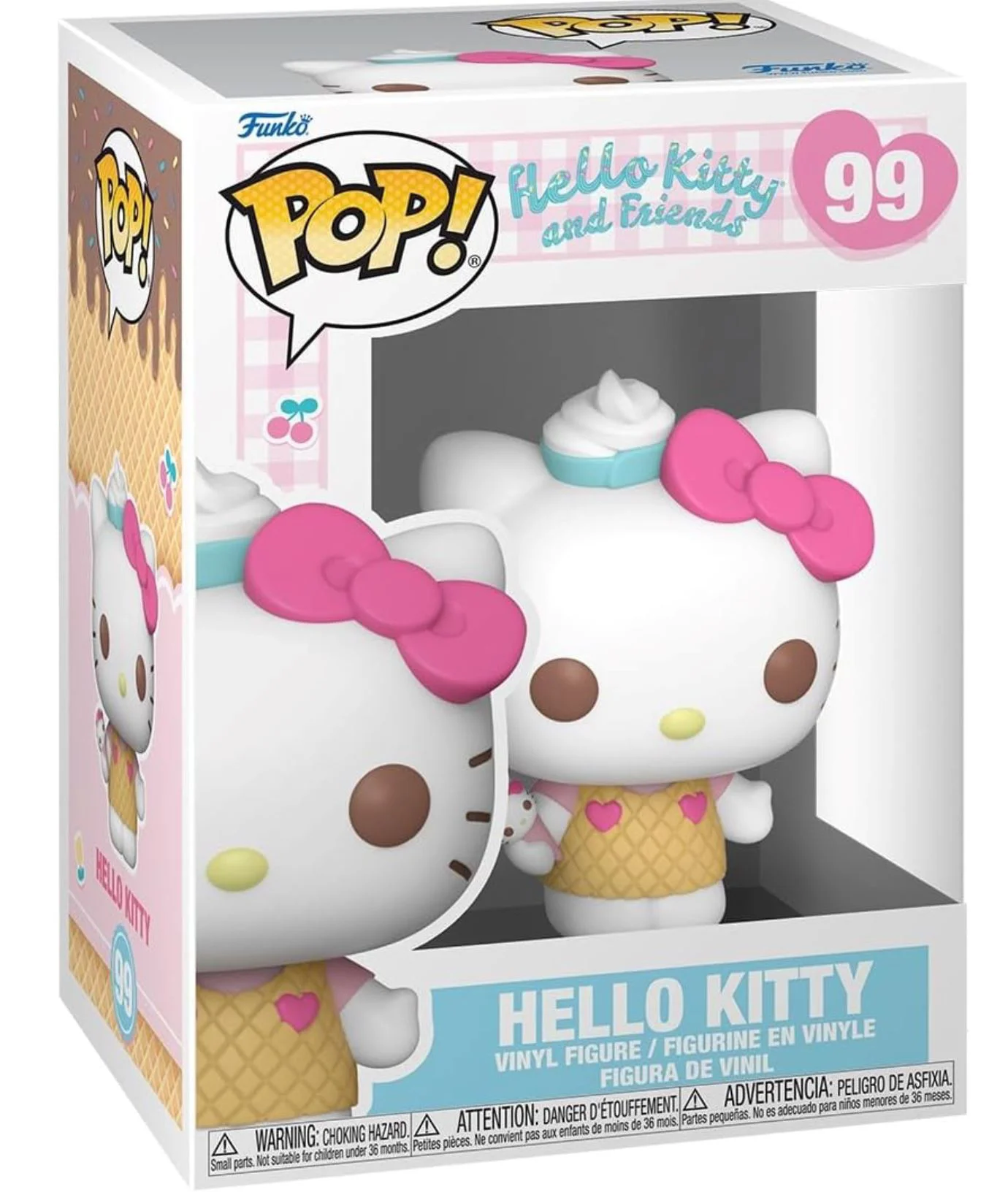 Figurina Funko Pop Hello Kitty cu jucarie, 9 cm foto