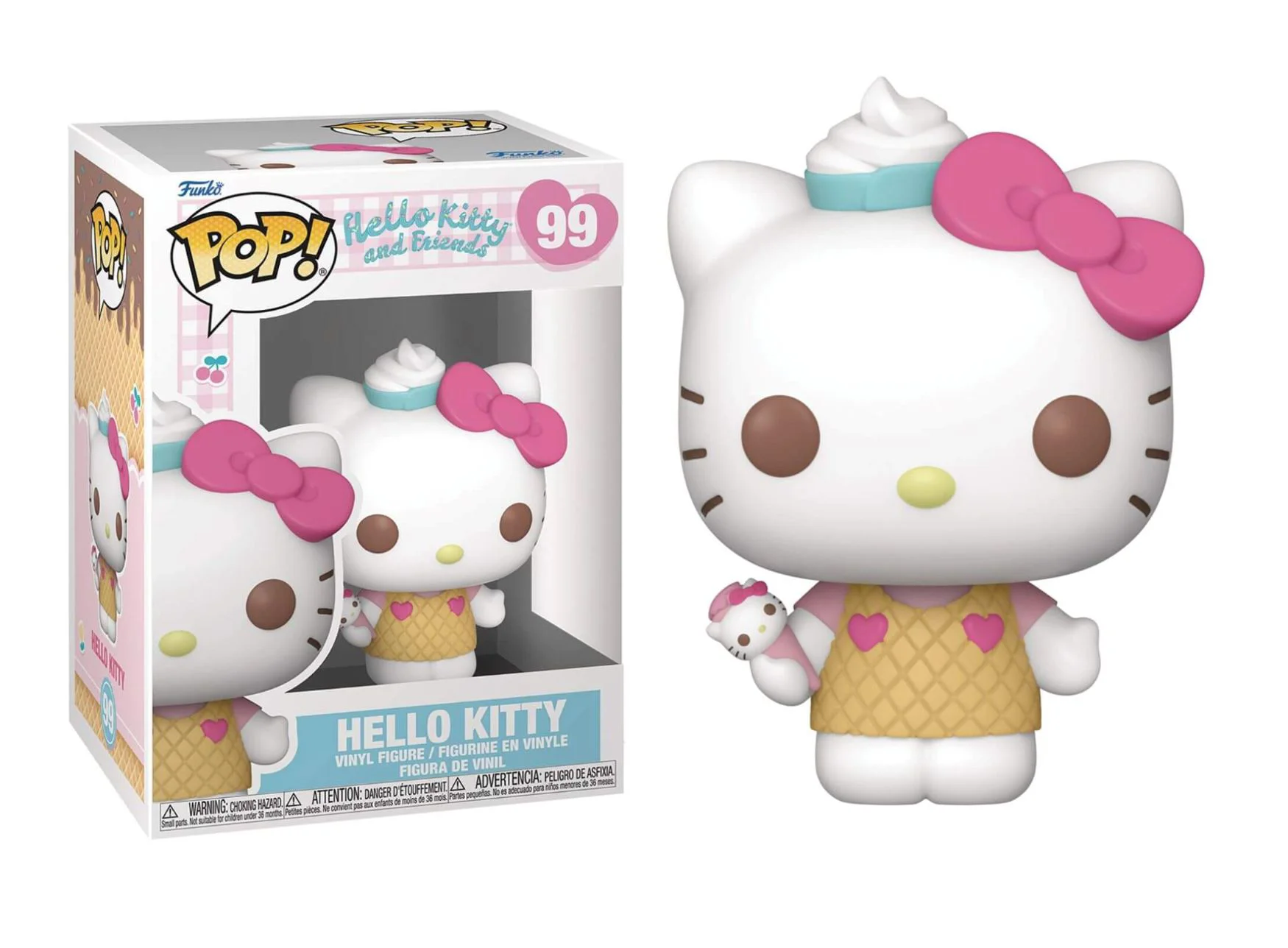 Figurina Funko Pop Hello Kitty cu jucarie, 9 cm foto