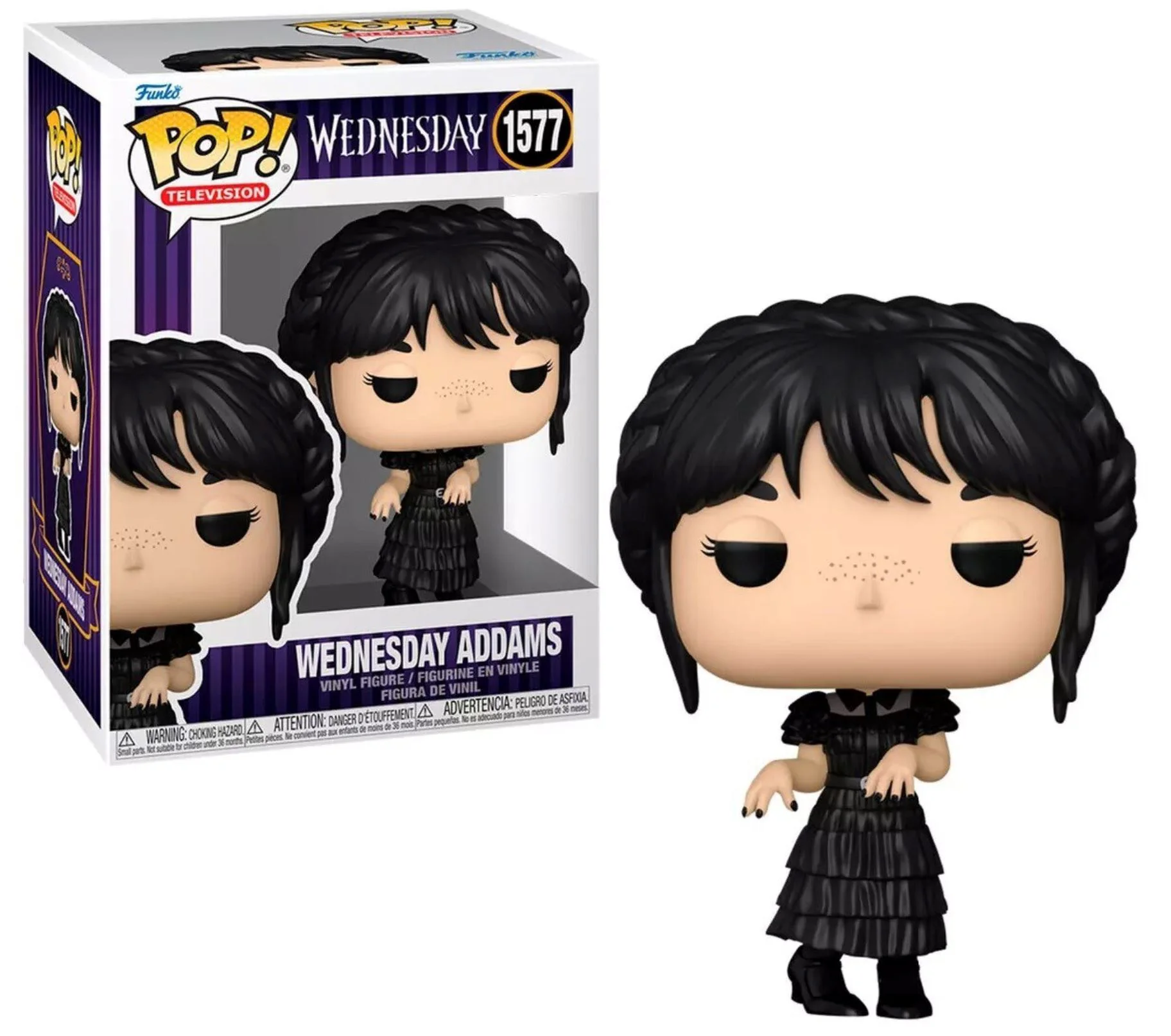 Figurina pentru copii Funko Pop Wednesday Addams, 9 cm foto
