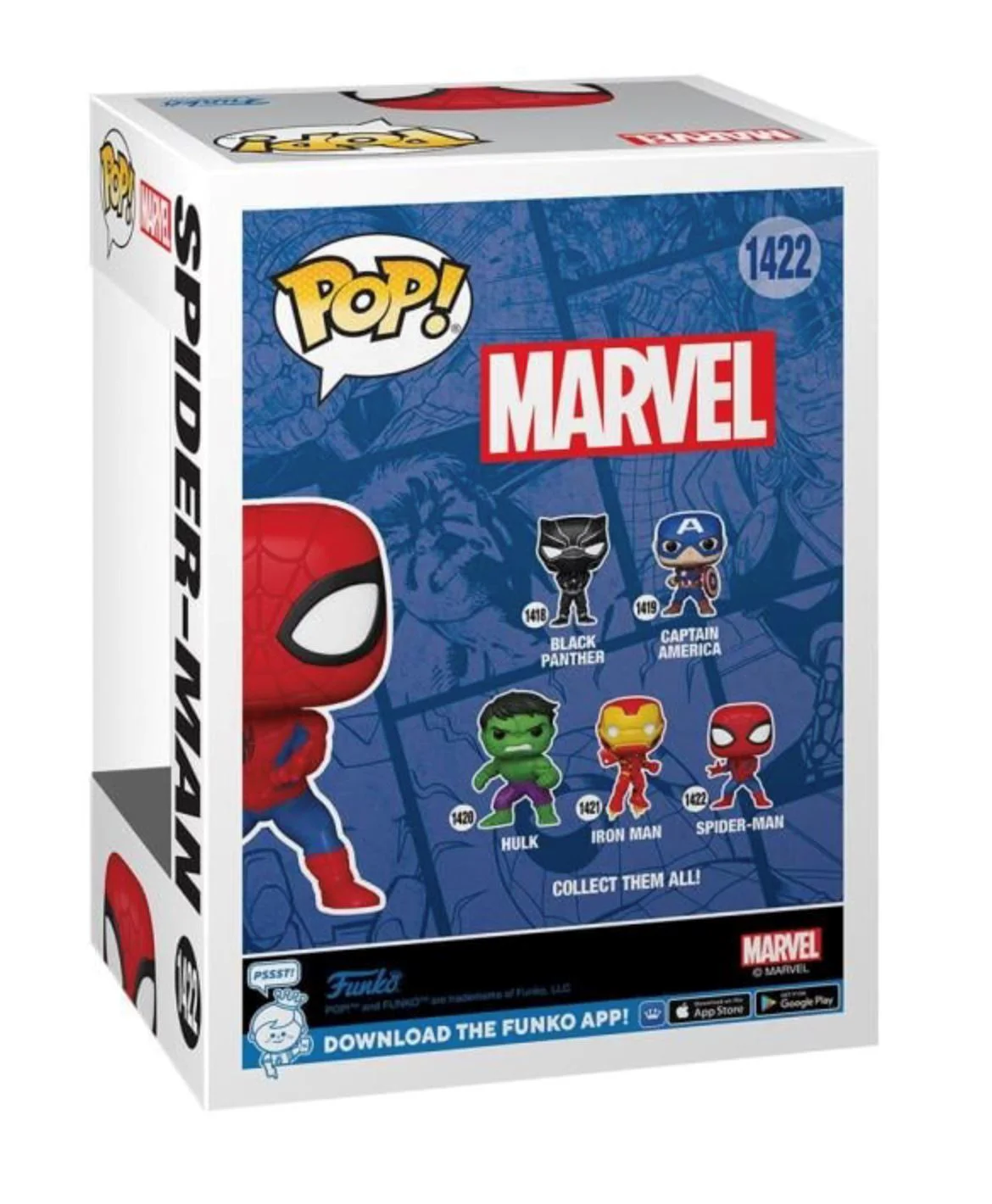 Фигурка Funko Pop Человек-Паук серия Marvel, 9 см foto