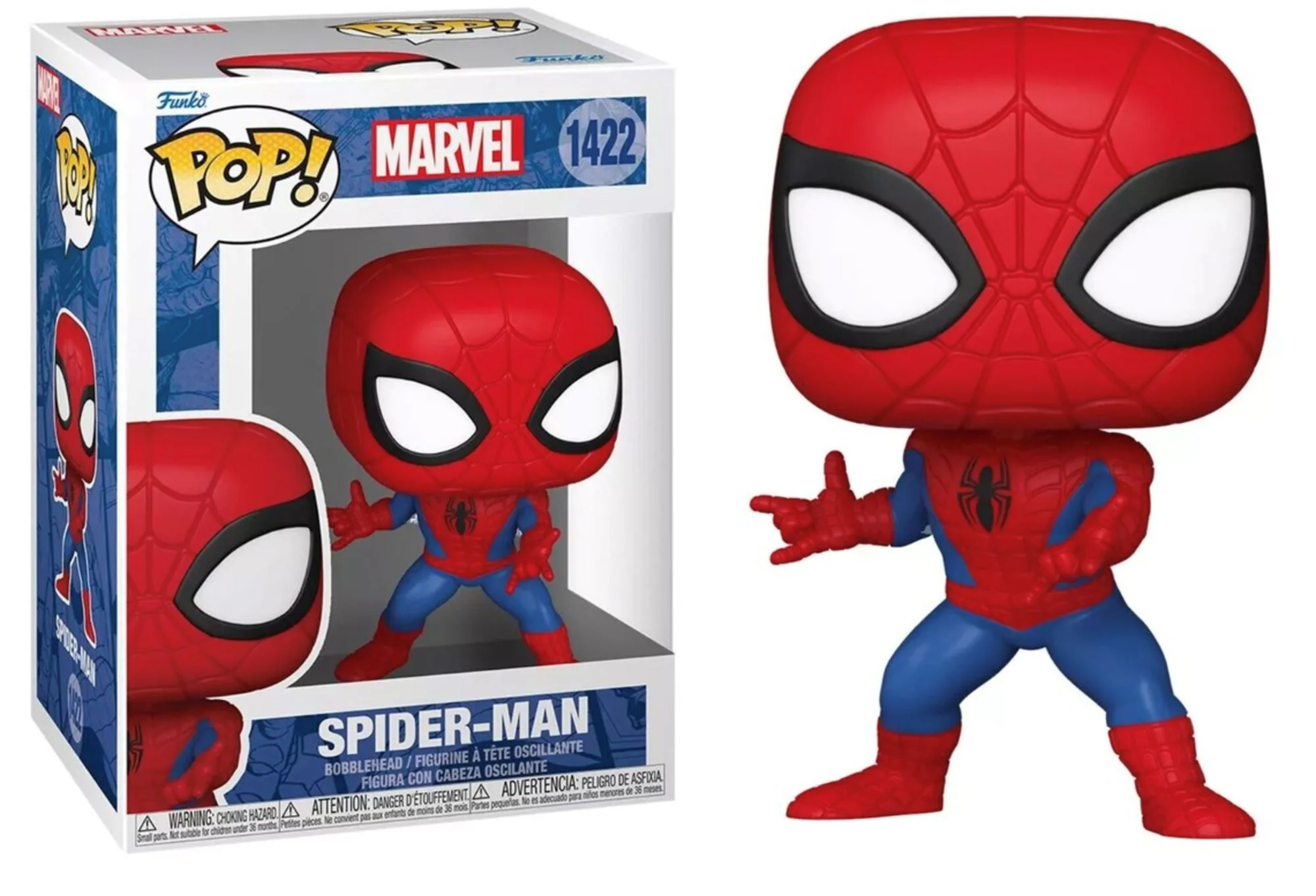 Фигурка Funko Pop Человек-Паук серия Marvel, 9 см foto
