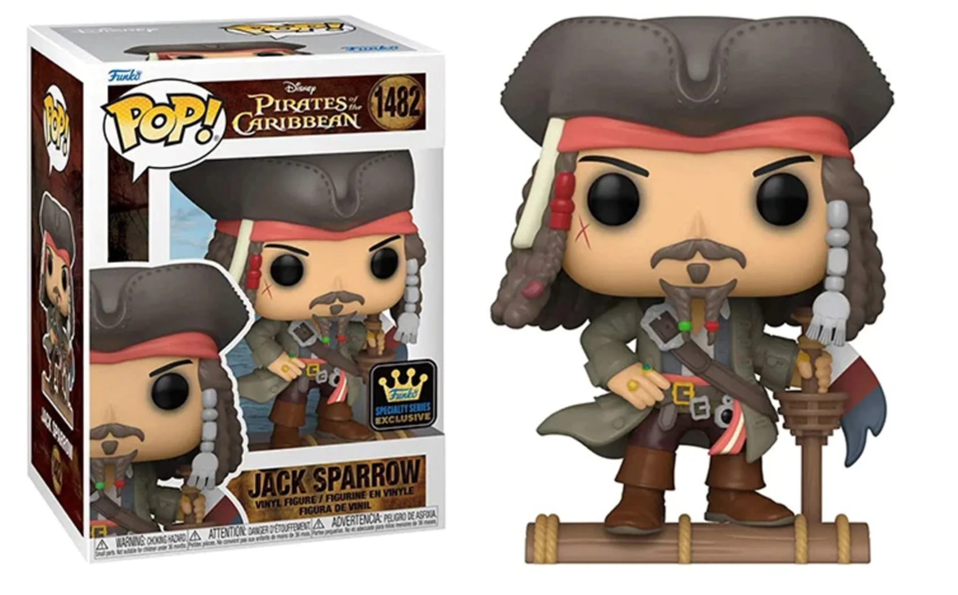 Фигурка Funko Pop Джек Воробей, 9 см foto