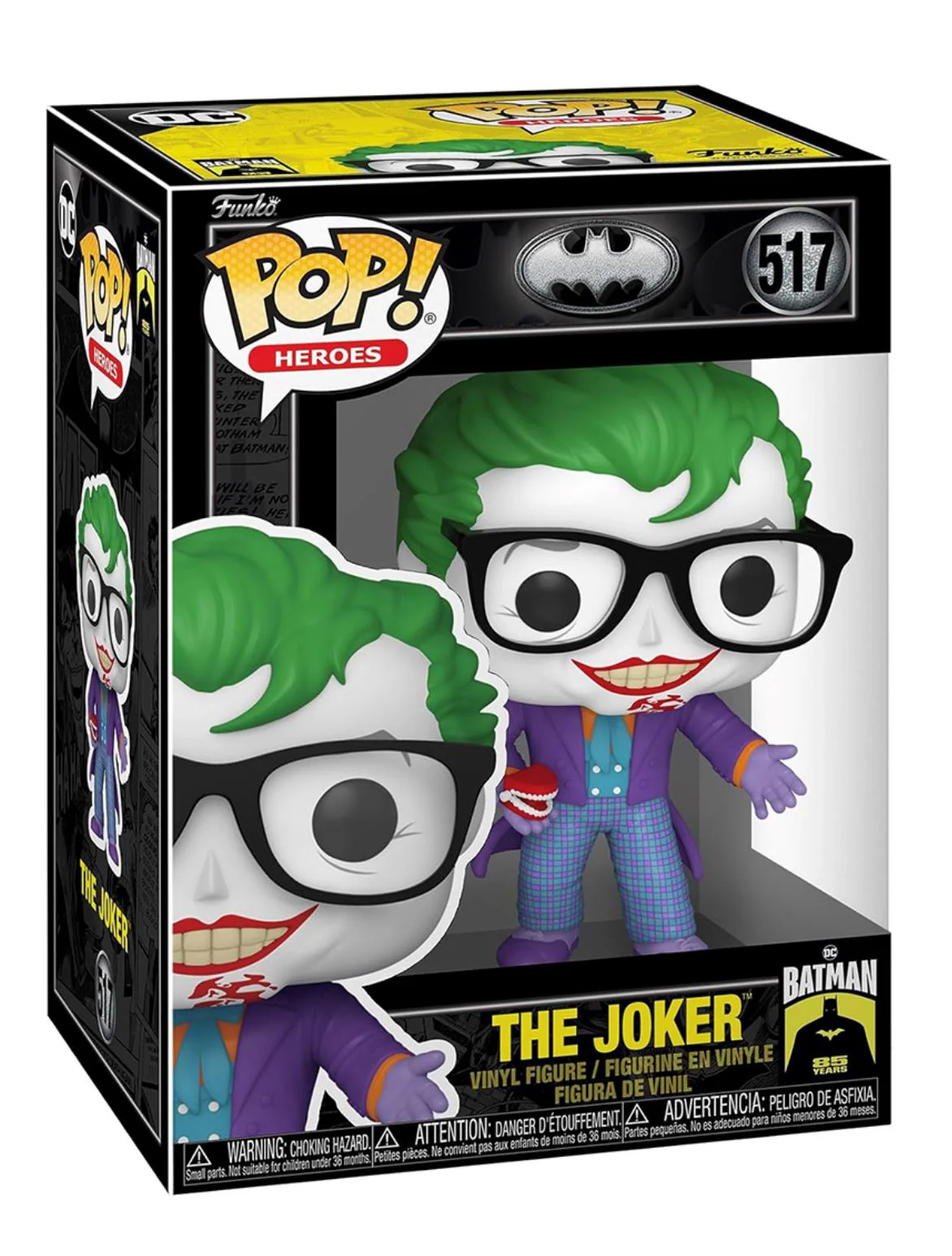 Figurina de colectie Funko Pop The Joker, 10 cm foto