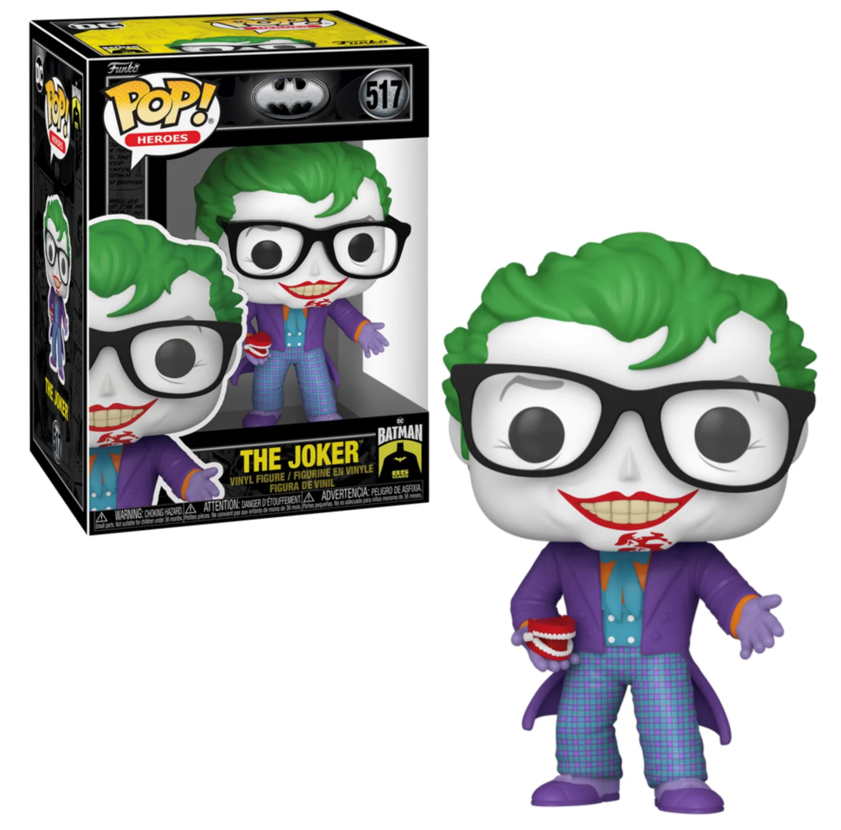 Figurina de colectie Funko Pop The Joker, 10 cm foto