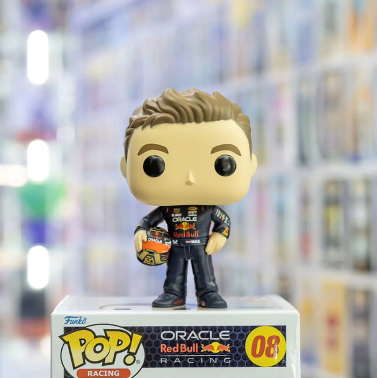 Коллекционная фигурка Funko Pop Макс Ферстаппен, 9 см foto