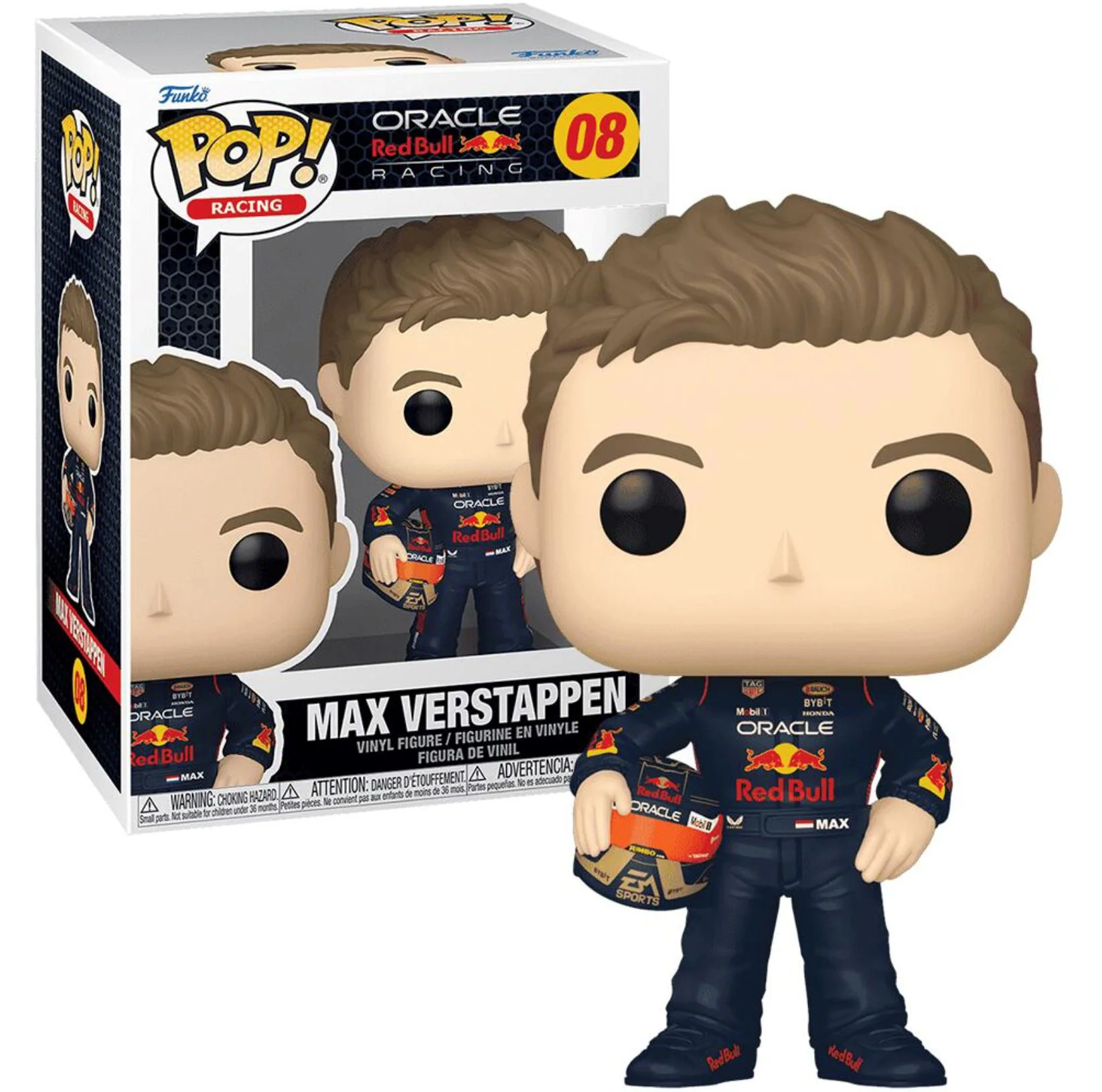 Коллекционная фигурка Funko Pop Макс Ферстаппен, 9 см foto