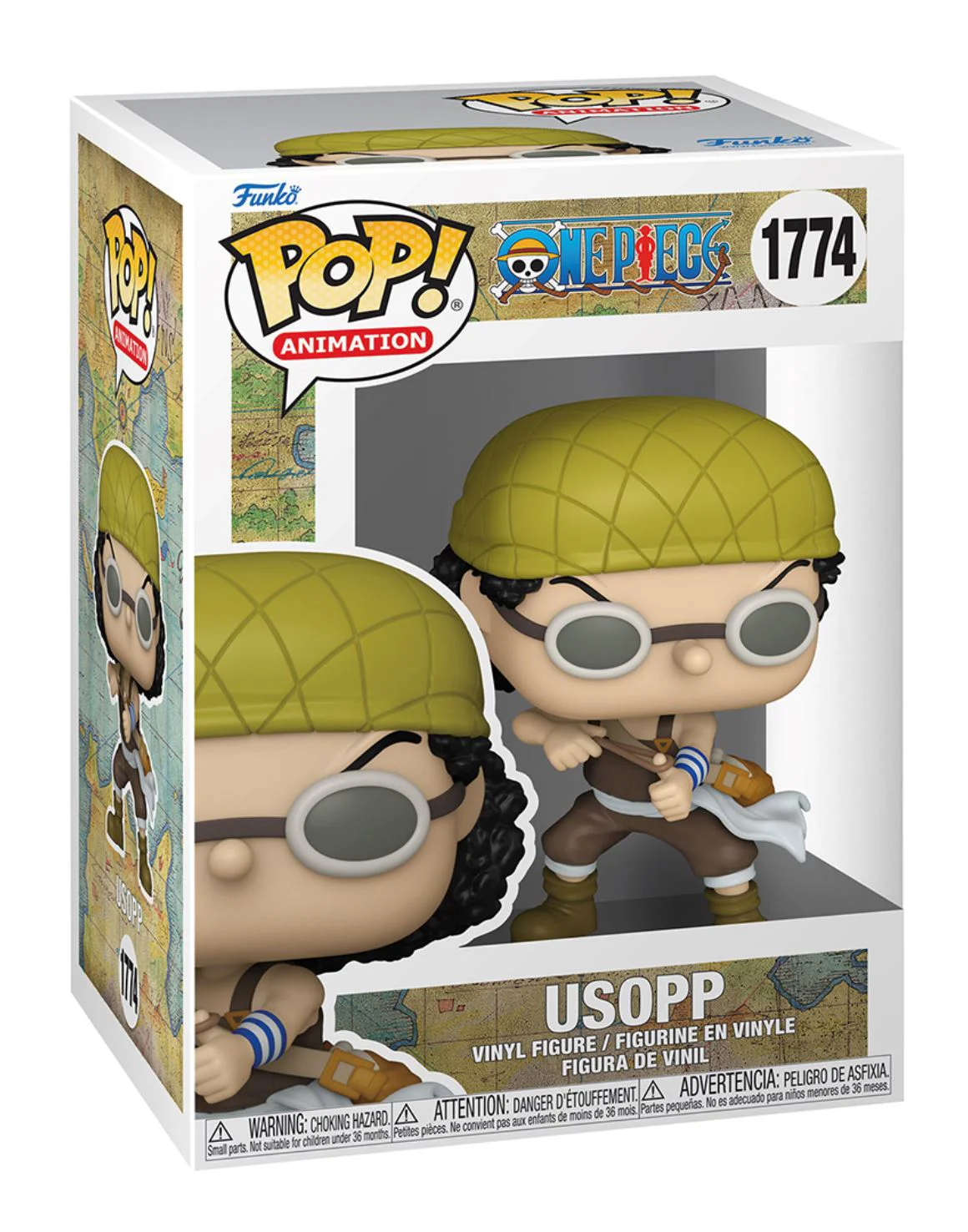 Figurina Funko Pop Usopp seria One Piece, 9 cm foto