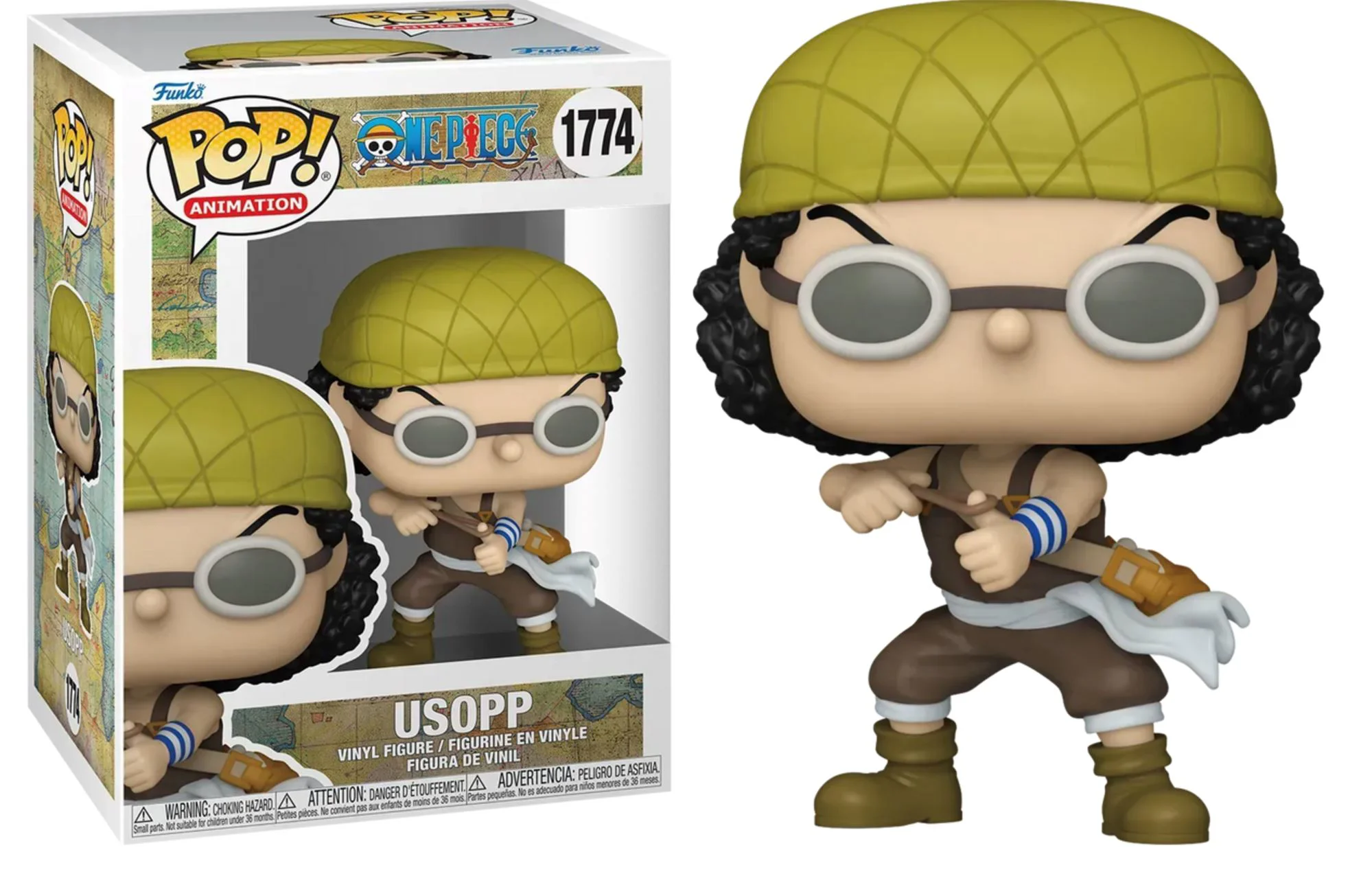 Figurina Funko Pop Usopp seria One Piece, 9 cm foto