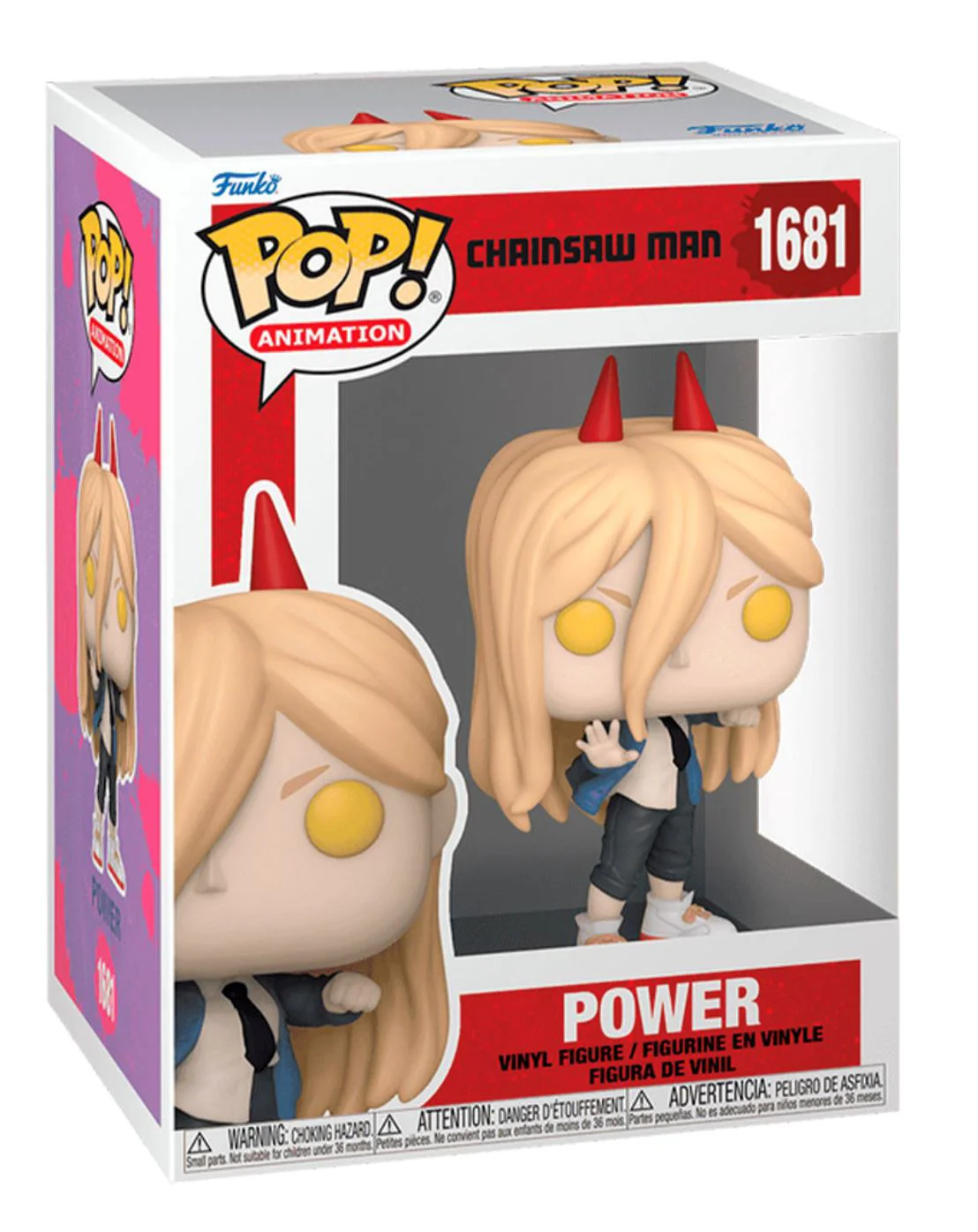Figurina Funko Pop Power seria Chainsaw Man, 9 cm foto