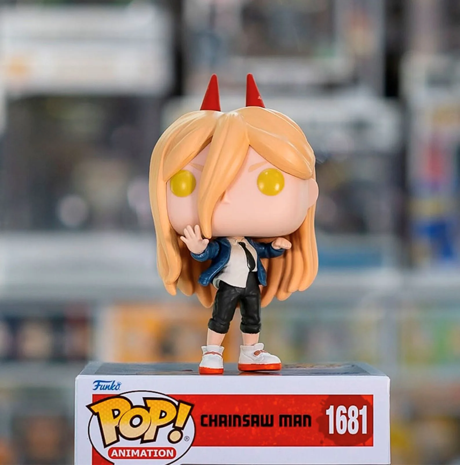 Figurina Funko Pop Power seria Chainsaw Man, 9 cm foto