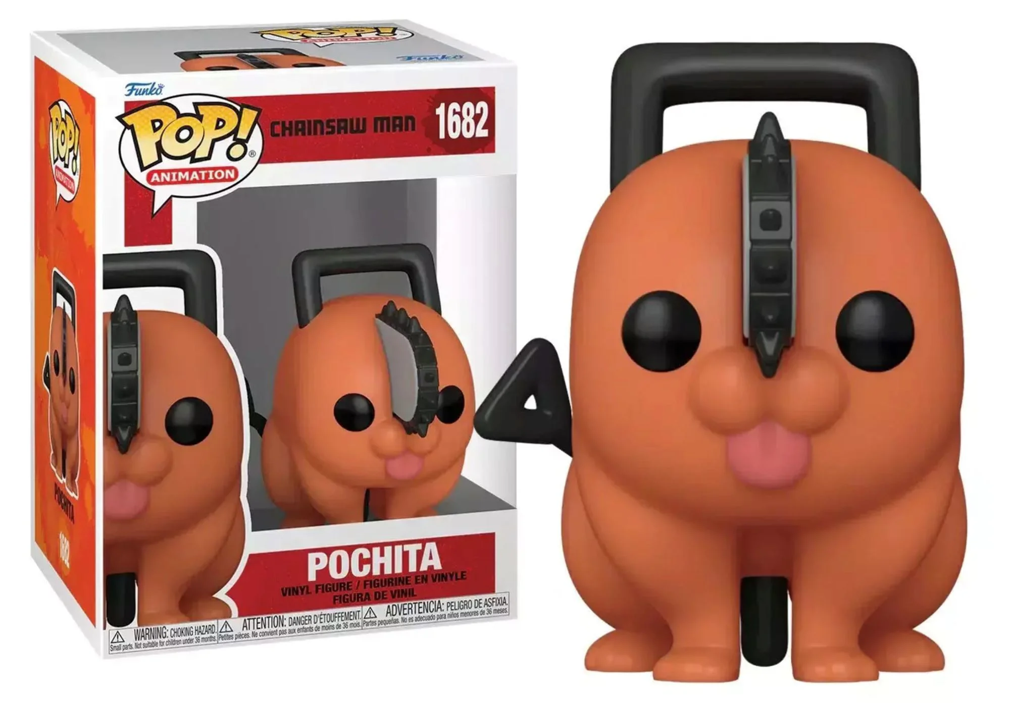 Коллекционная фигурка Funko Pop Почита серия Человек Бензопила, 9 см foto