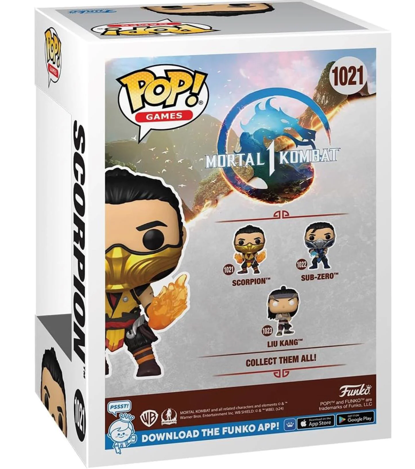 Коллекционная фигурка Funko Pop Скорпион, 9 см foto