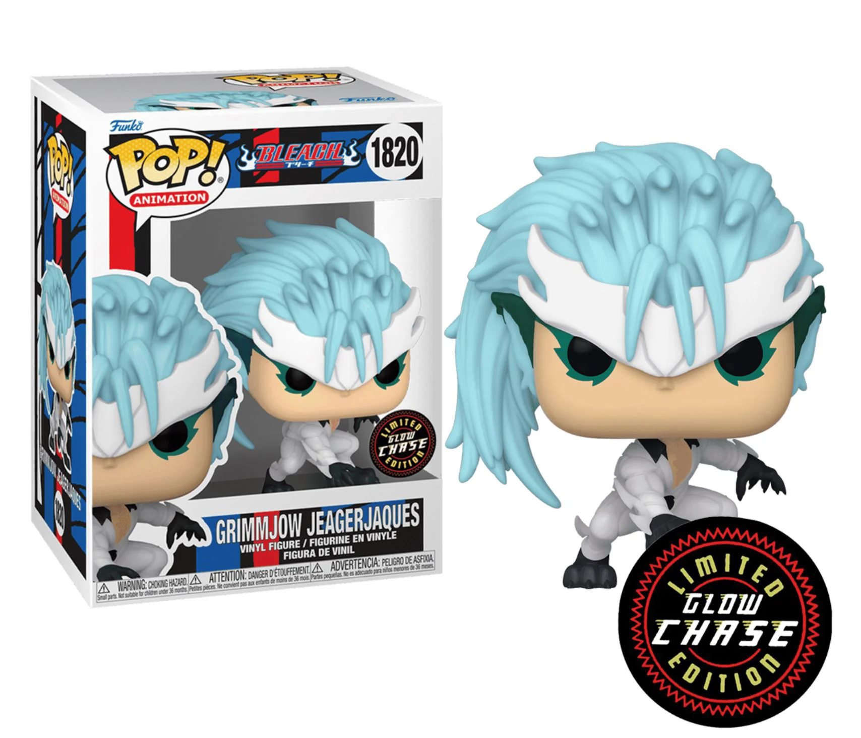 Figurina de colectie Funko Pop Grimmjow Jaegerjaquez, 2 tipuri foto