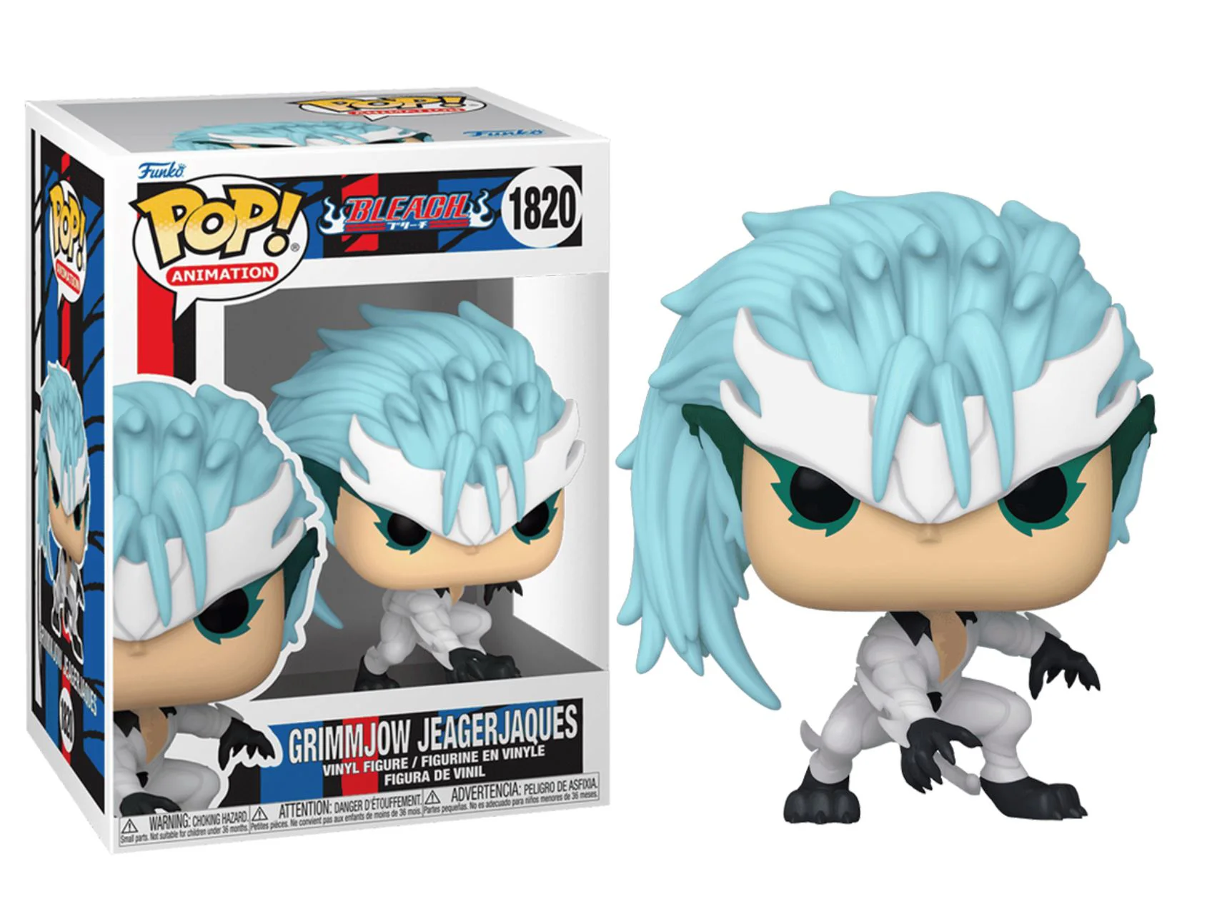 Figurina de colectie Funko Pop Grimmjow Jaegerjaquez, 2 tipuri foto