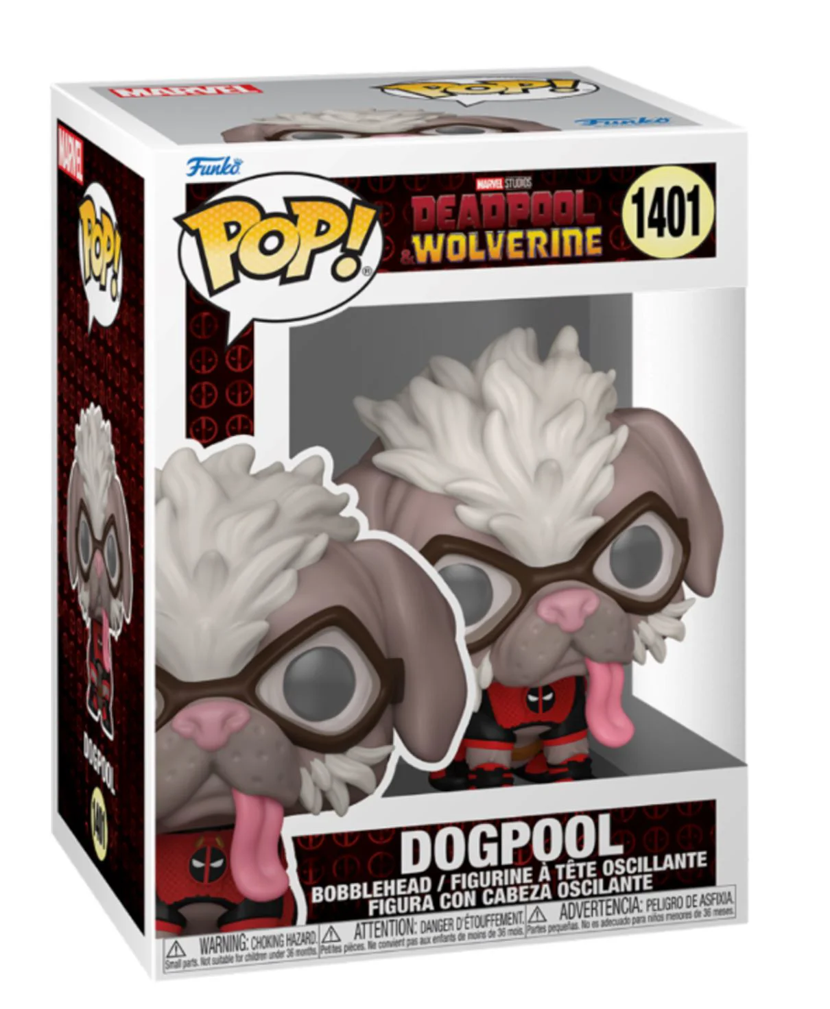 Figurina Funko Pop Dogpool, 9 cm foto