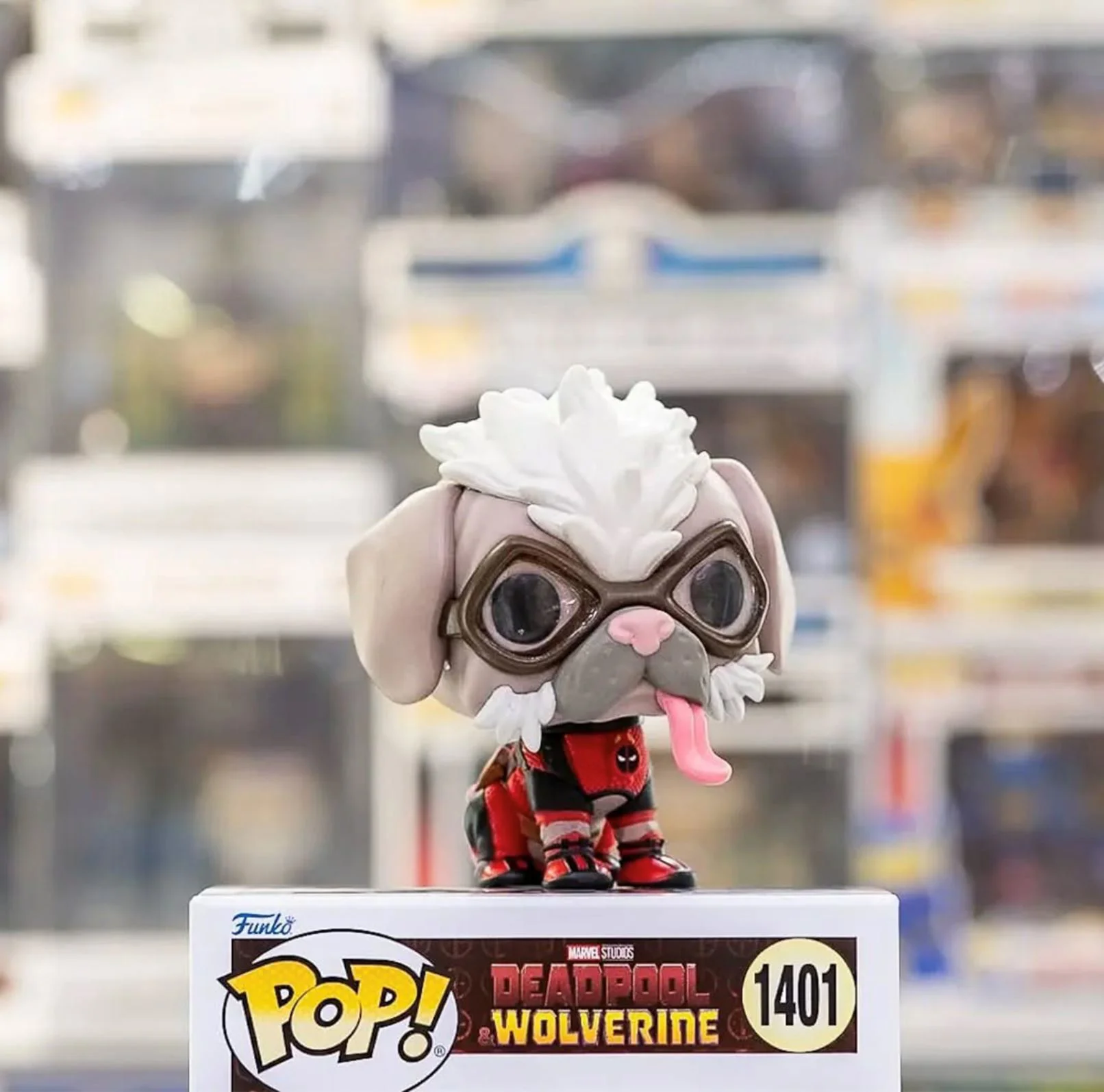 Figurina Funko Pop Dogpool, 9 cm foto