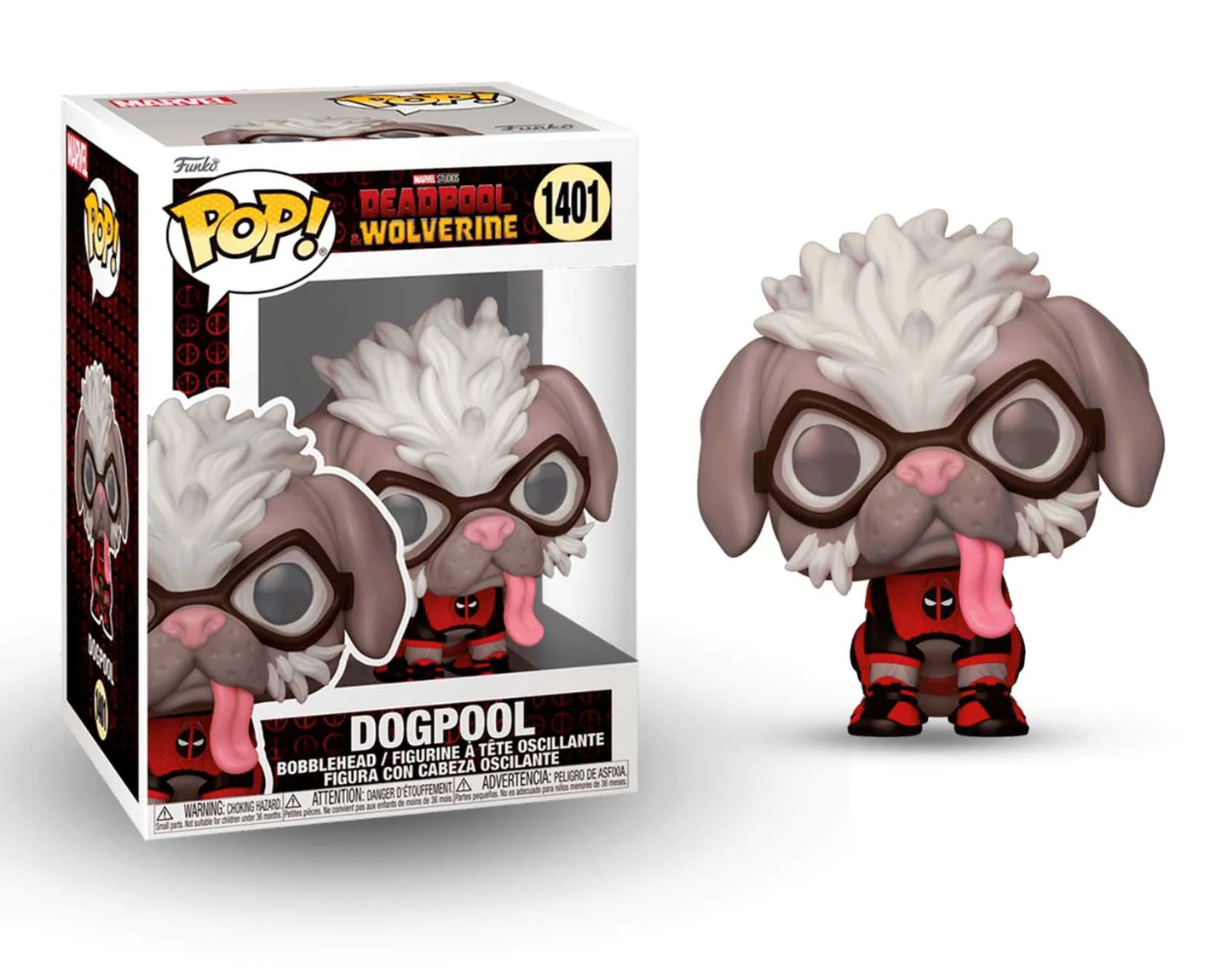 Figurina Funko Pop Dogpool, 9 cm foto