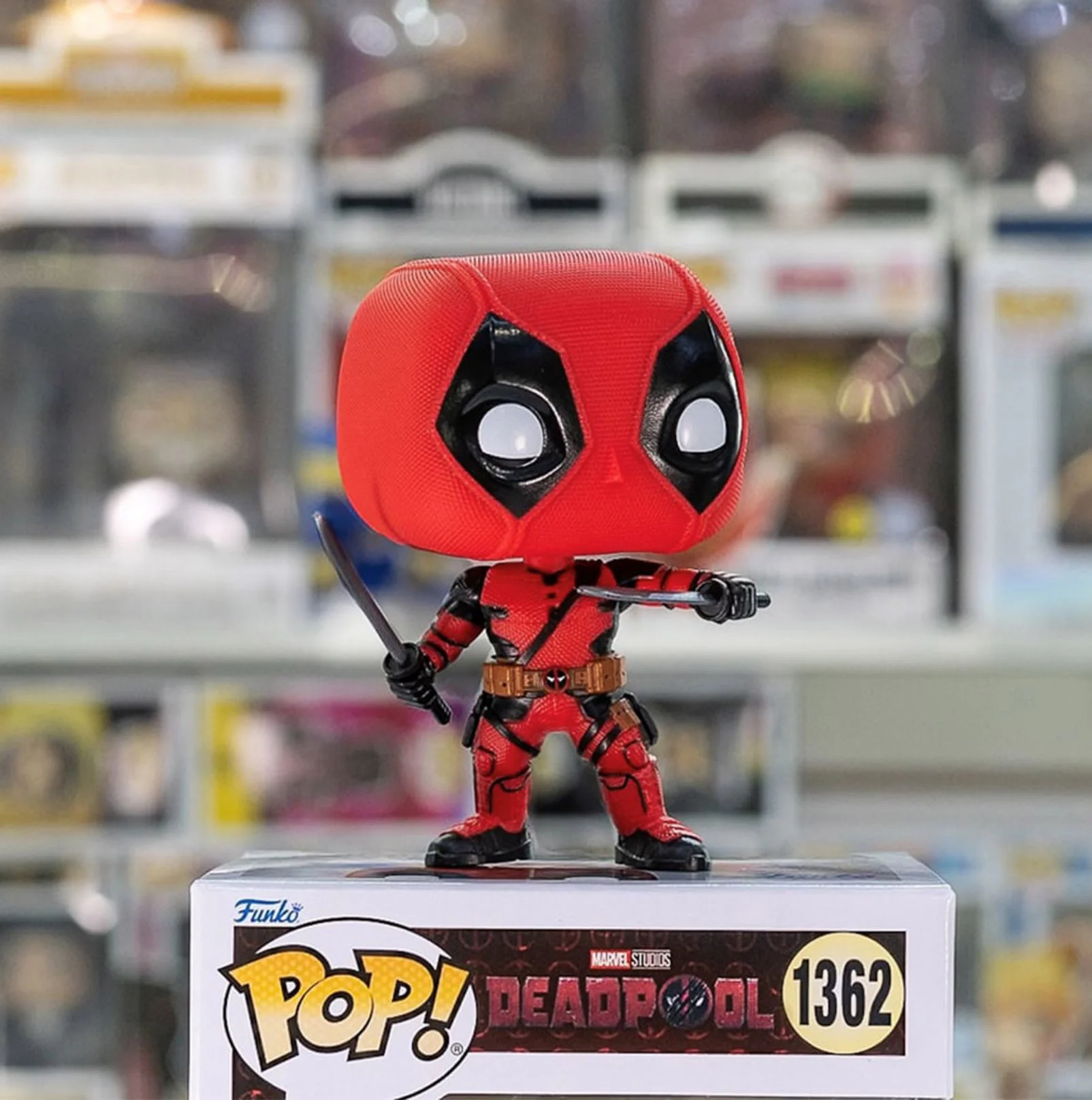 Коллекционная фигурка Funko Pop Дэдпул, 9 см foto