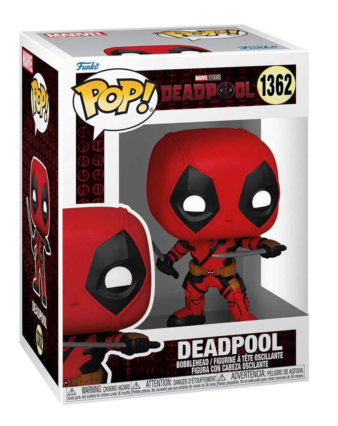 Коллекционная фигурка Funko Pop Дэдпул, 9 см foto