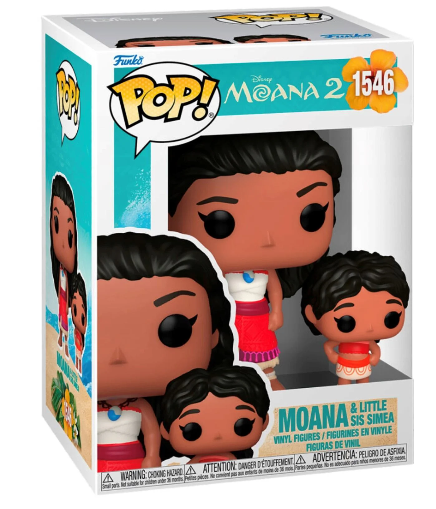 Figurina Funko Pop Moana si Simea, 9 cm foto