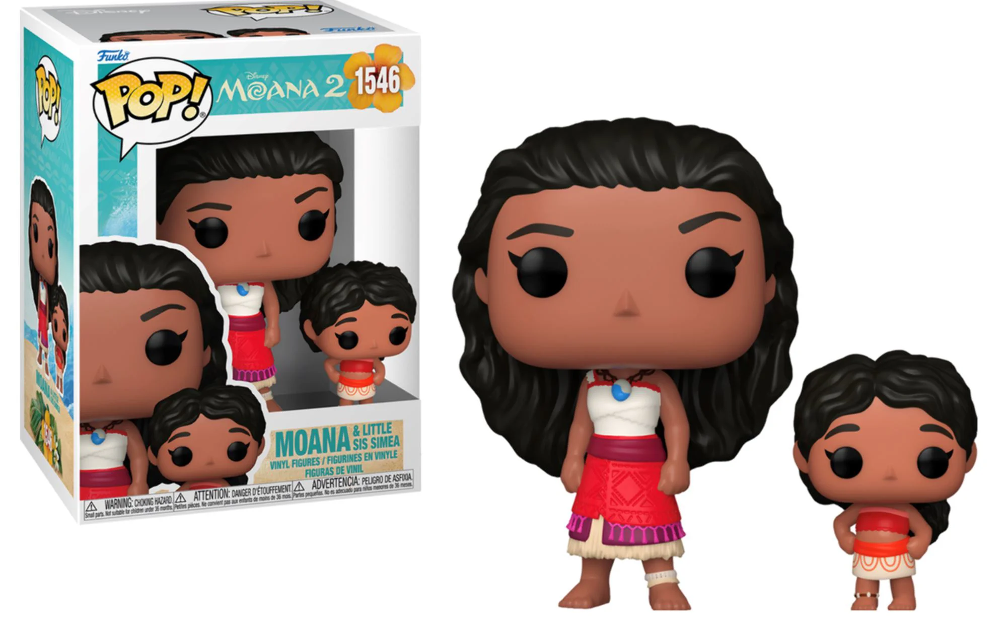 Figurina Funko Pop Moana si Simea, 9 cm foto