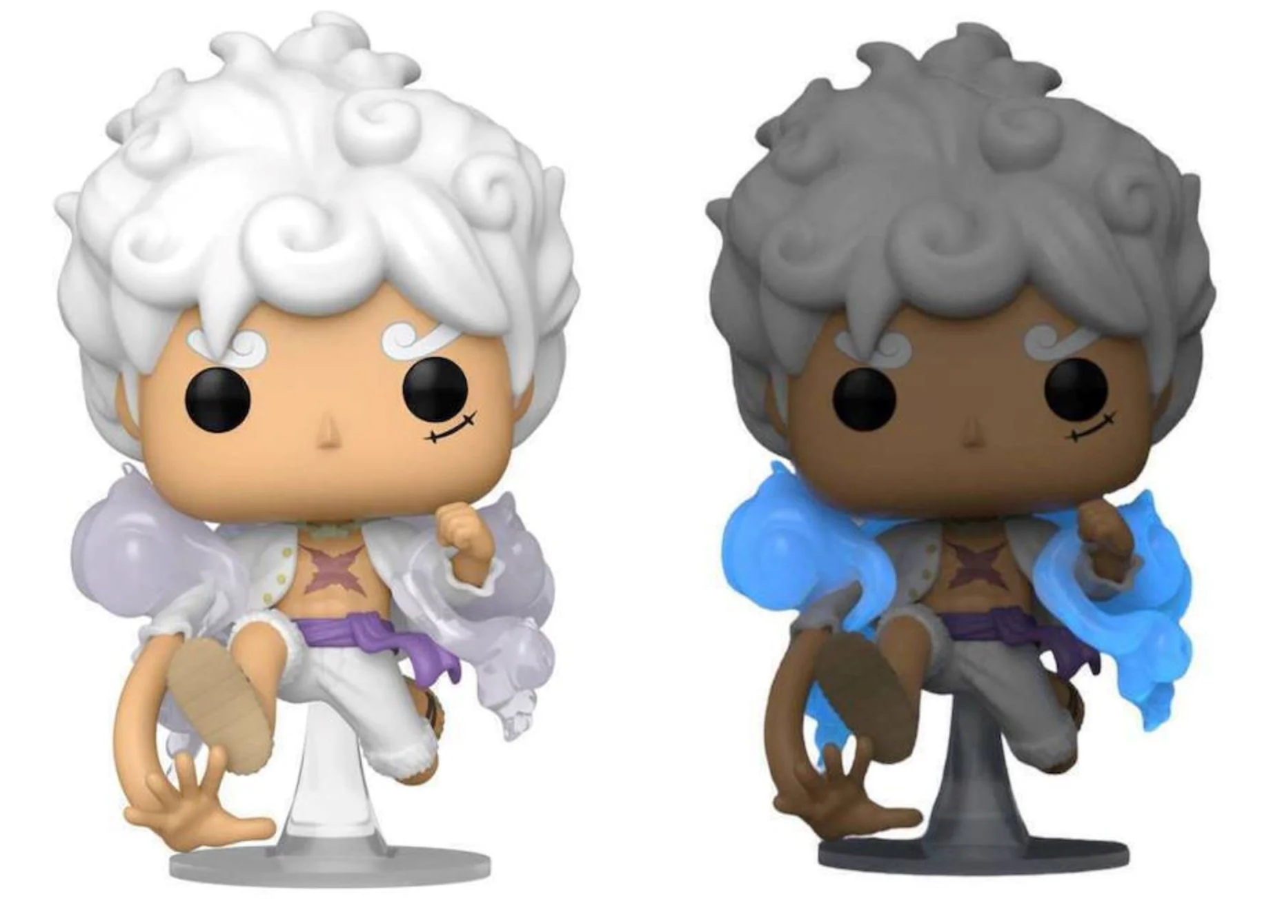 Figurina Funko Pop Luffy Gear Five, 2 tipuri foto