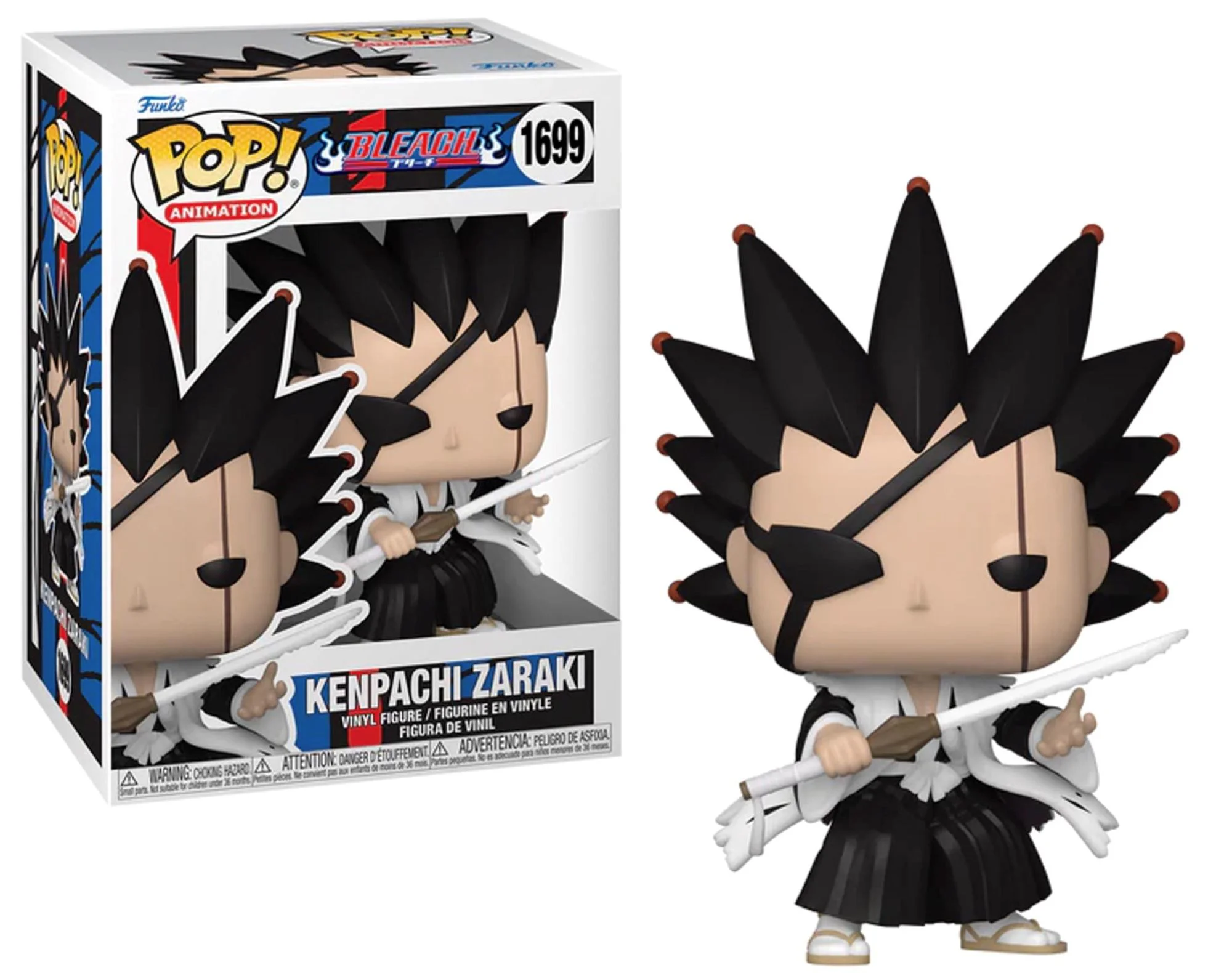 Figurina Funko Pop Kenpachi Zaraki seria Bleach, 9 cm foto