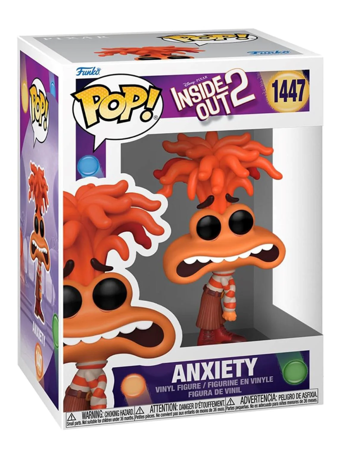 Figurina Funko Pop Anxiety, 9 cm foto