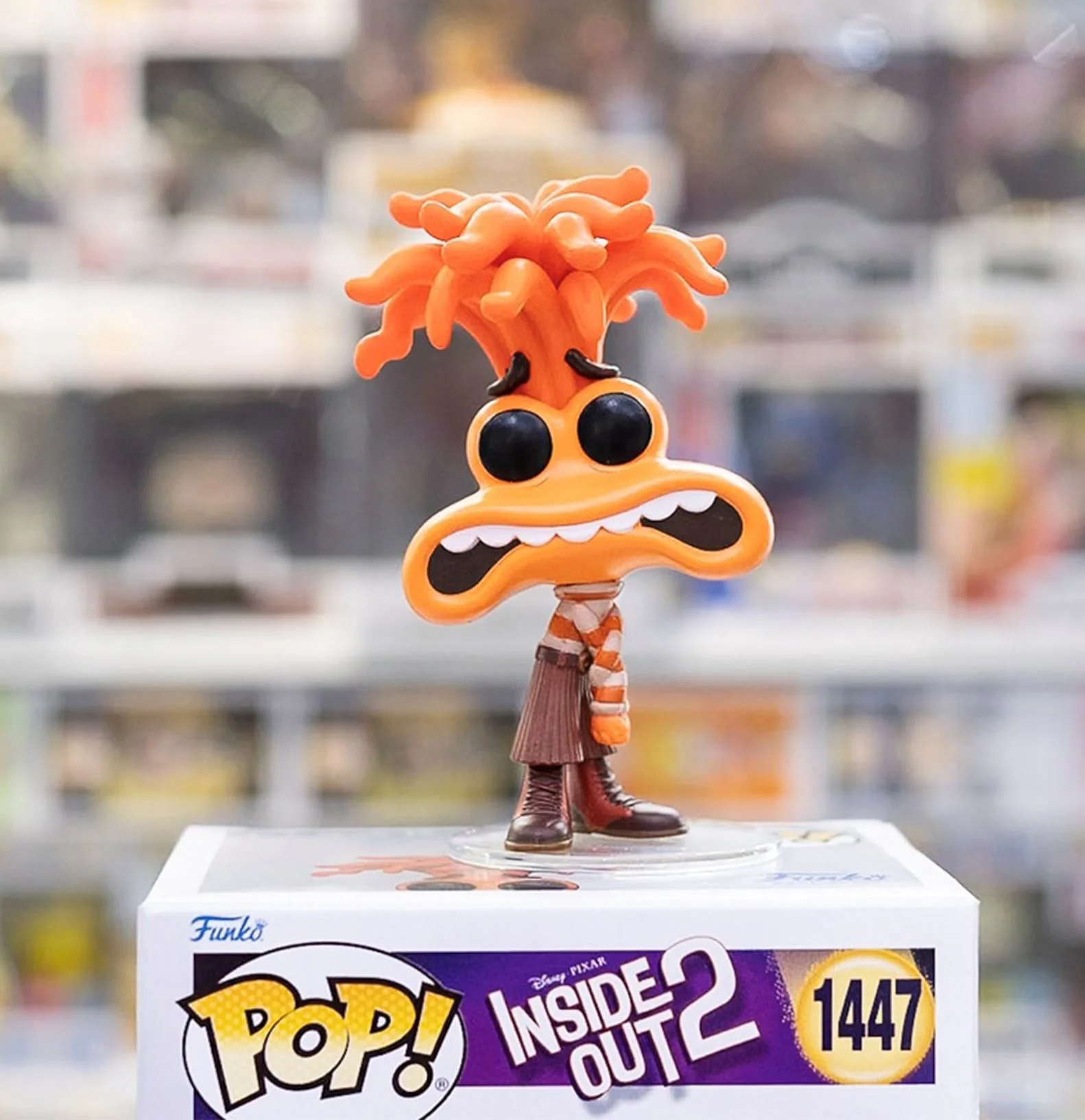 Figurina Funko Pop Anxiety, 9 cm foto