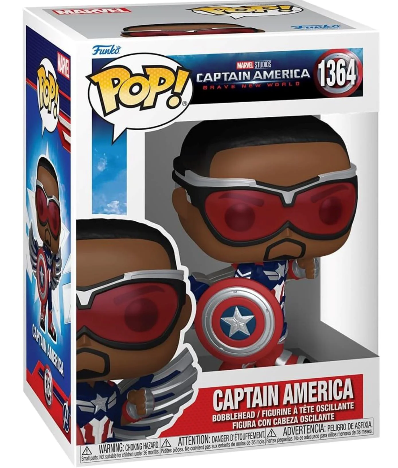 Figurina Funko Pop Captain America, 9 cm foto
