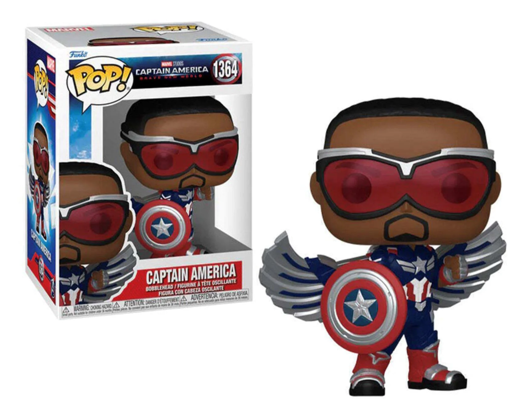 Figurina Funko Pop Captain America, 9 cm foto
