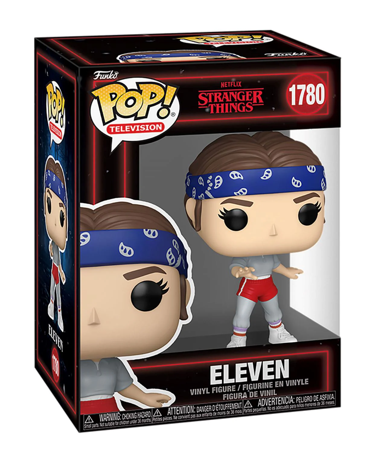 Figurina de colectie Funko Pop Eleven cu bandana, 9 cm foto