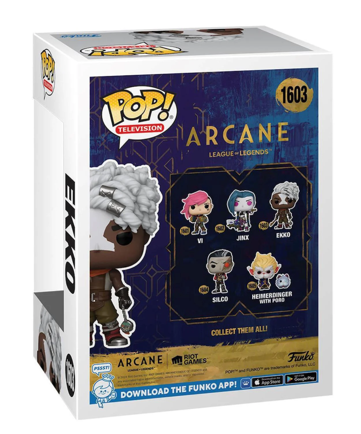 Figurina de colectie Funko Pop Ekko, 9 cm foto