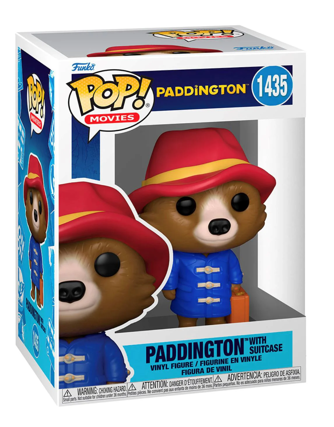 Figurina Funko Pop Paddinhton cu valiza, 10 cm foto