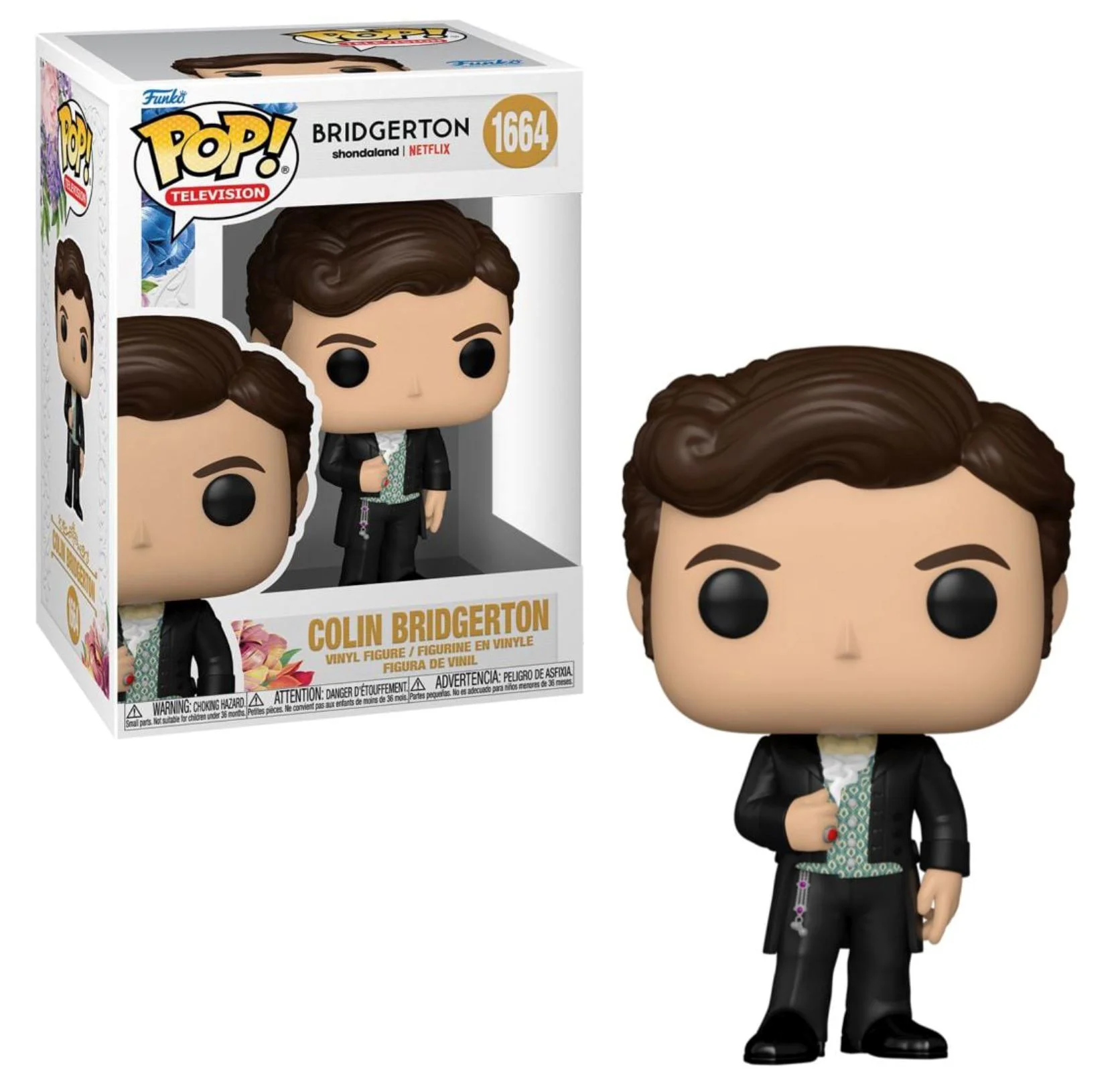 Коллекционная фигурка Funko Pop Колин Бриджертон, 9 см foto