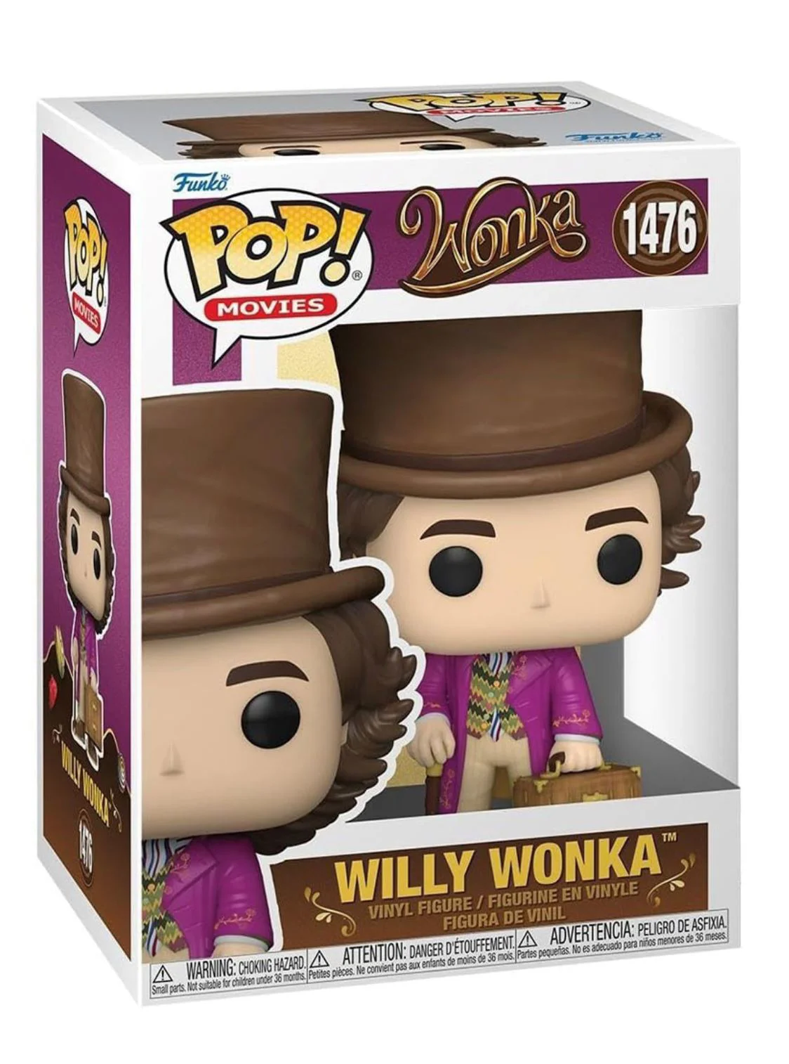 Figurina de colectie Funko Pop Willy Wonka, 9 cm foto