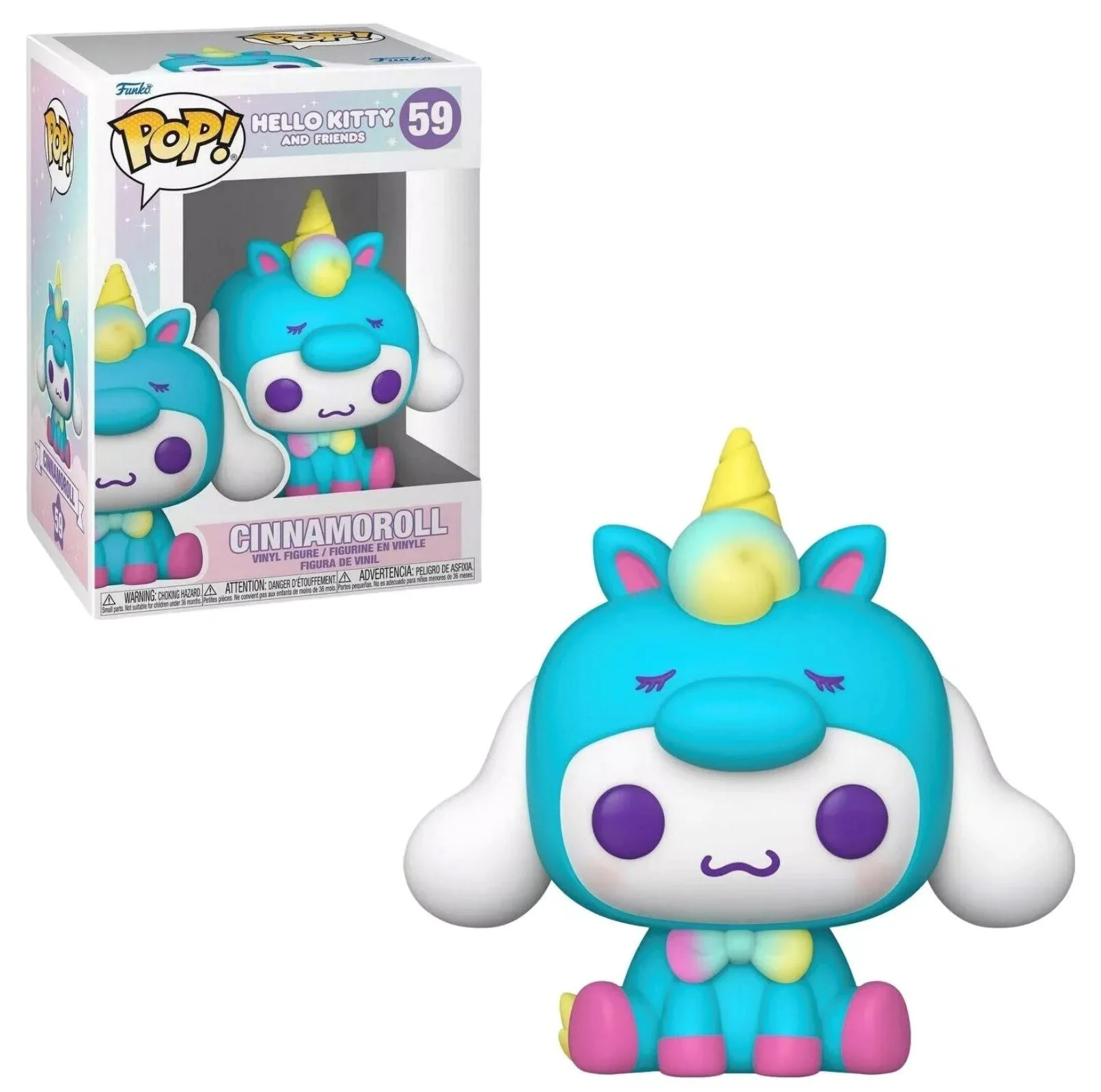 Figurina Funko Pop Cinnamoroll unicorn, 9 cm foto