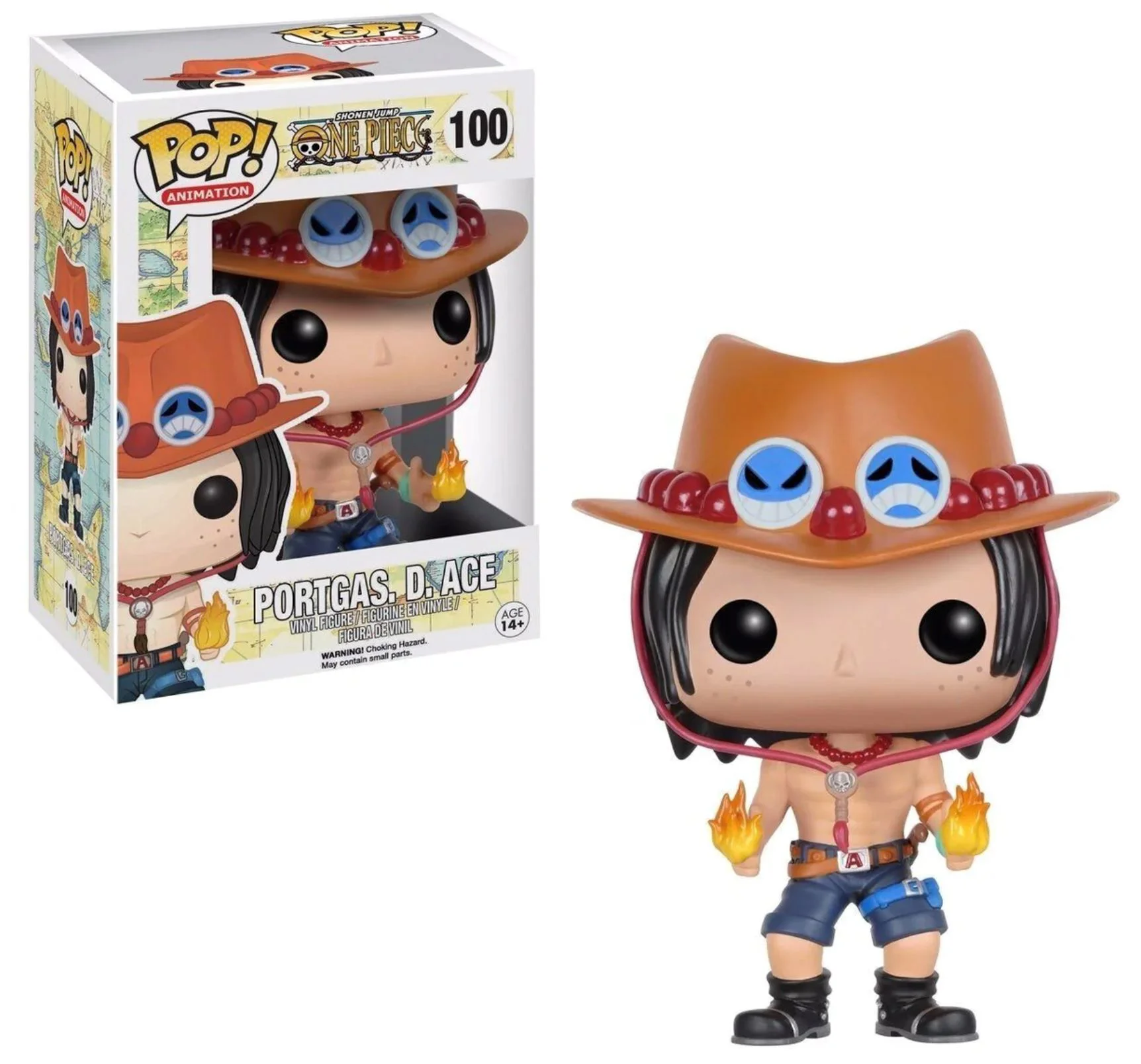 Figurina Funko Pop Portgas. D. Ace, 9 cm foto
