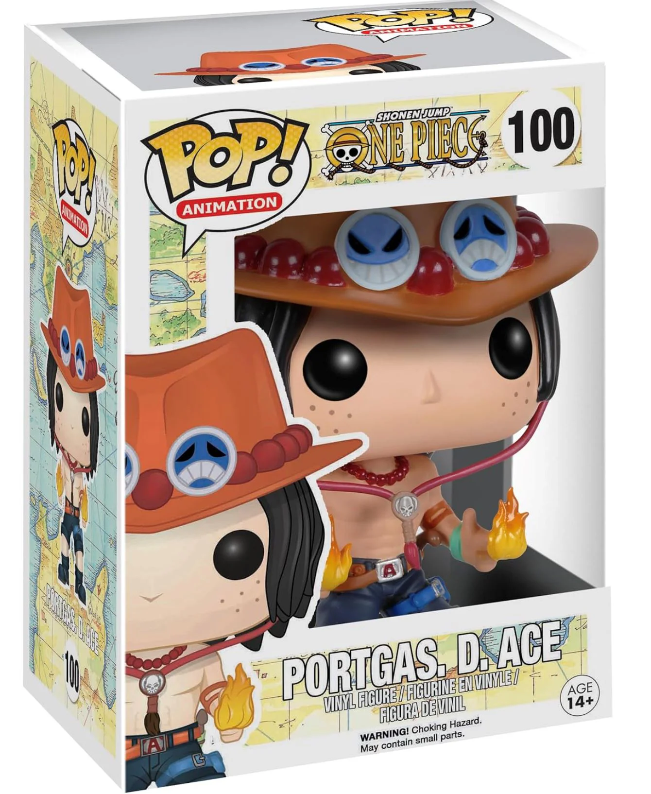 Figurina Funko Pop Portgas. D. Ace, 9 cm foto
