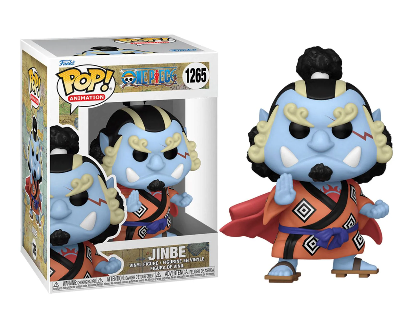 Figurina Funko Pop Jinbe, 2 tipuri foto