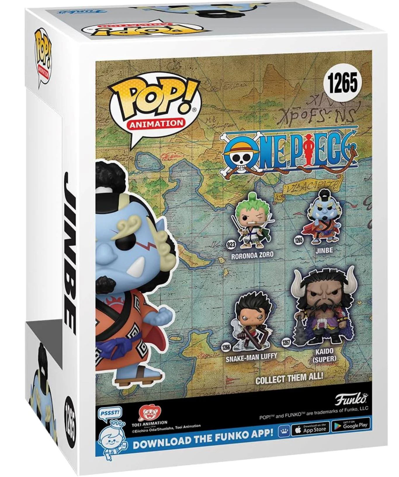 Figurina Funko Pop Jinbe, 2 tipuri foto