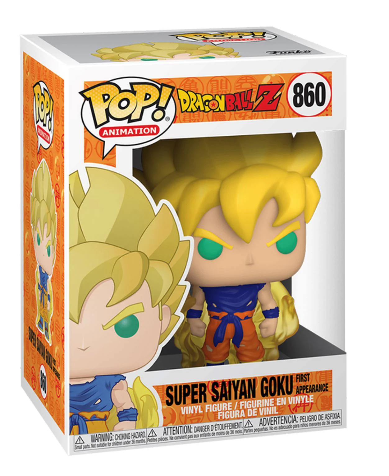 Figurina de colectie Funko Pop Super Saiyan Goku, 9 cm foto