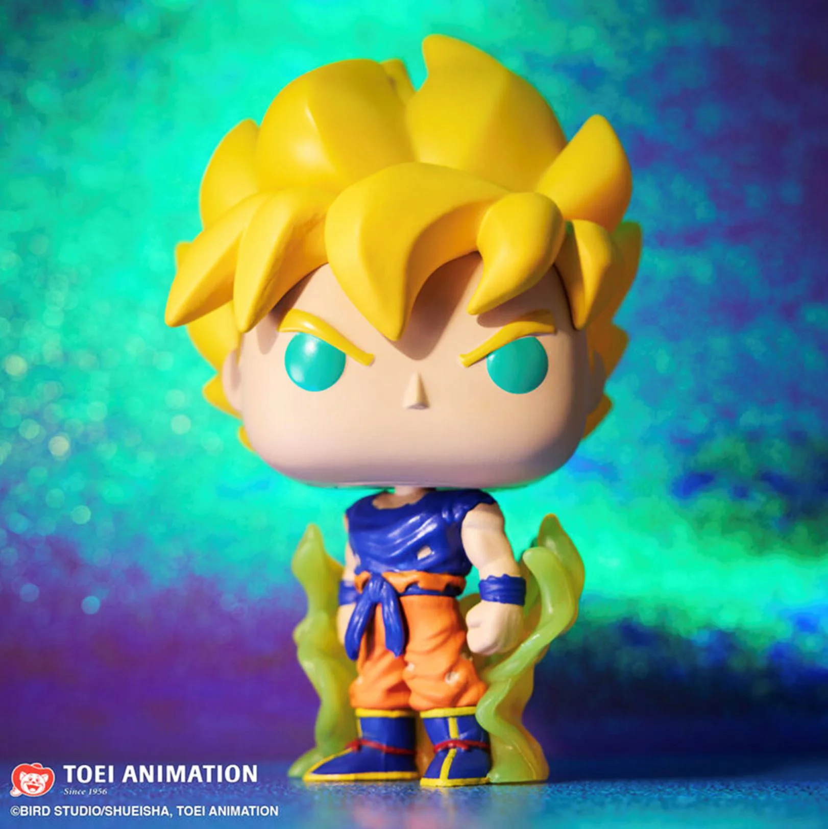 Figurina de colectie Funko Pop Super Saiyan Goku, 9 cm foto