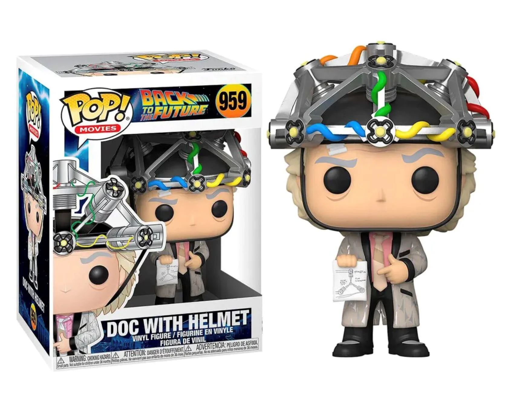 Figurina Funko Pop Doc with helmet, 9 cm foto