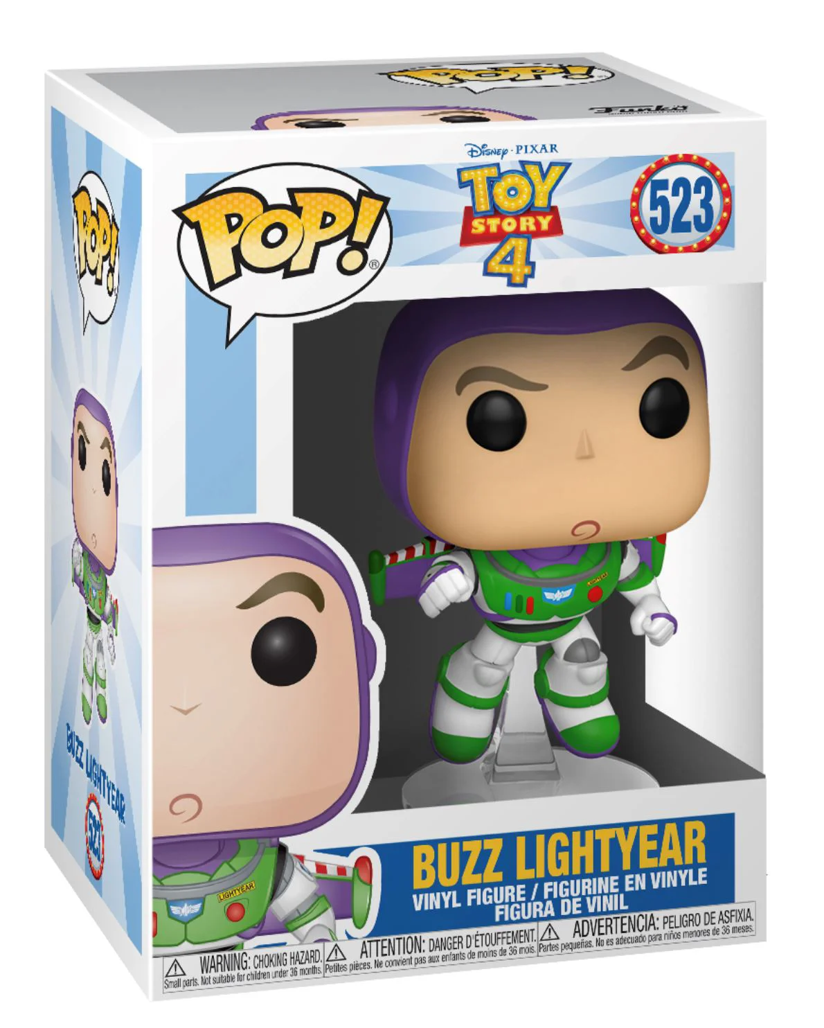 Figurina de colectie Funko Pop Buzz Lightyear, 9 cm foto