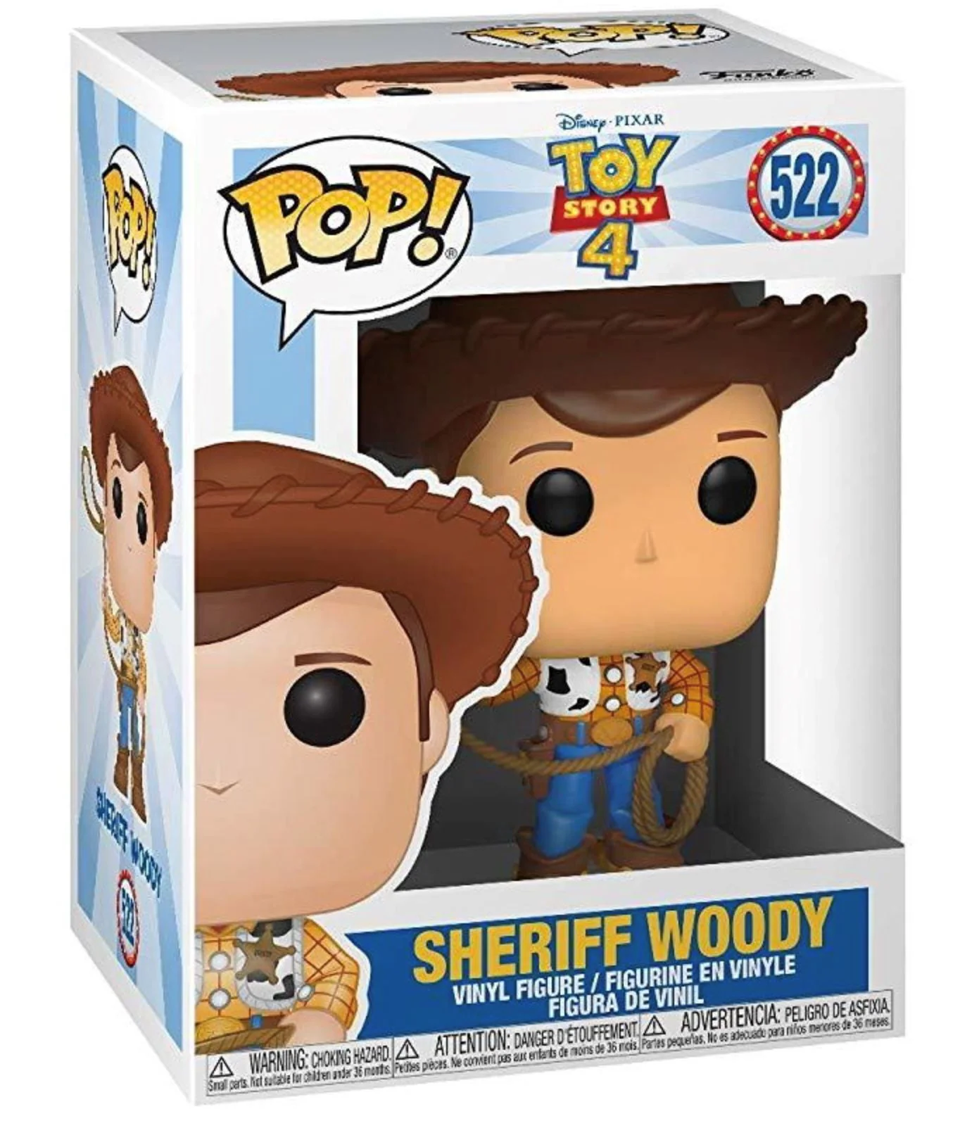 Figurina de colectie Funko Pop Sheriff Woody, 9 cm foto