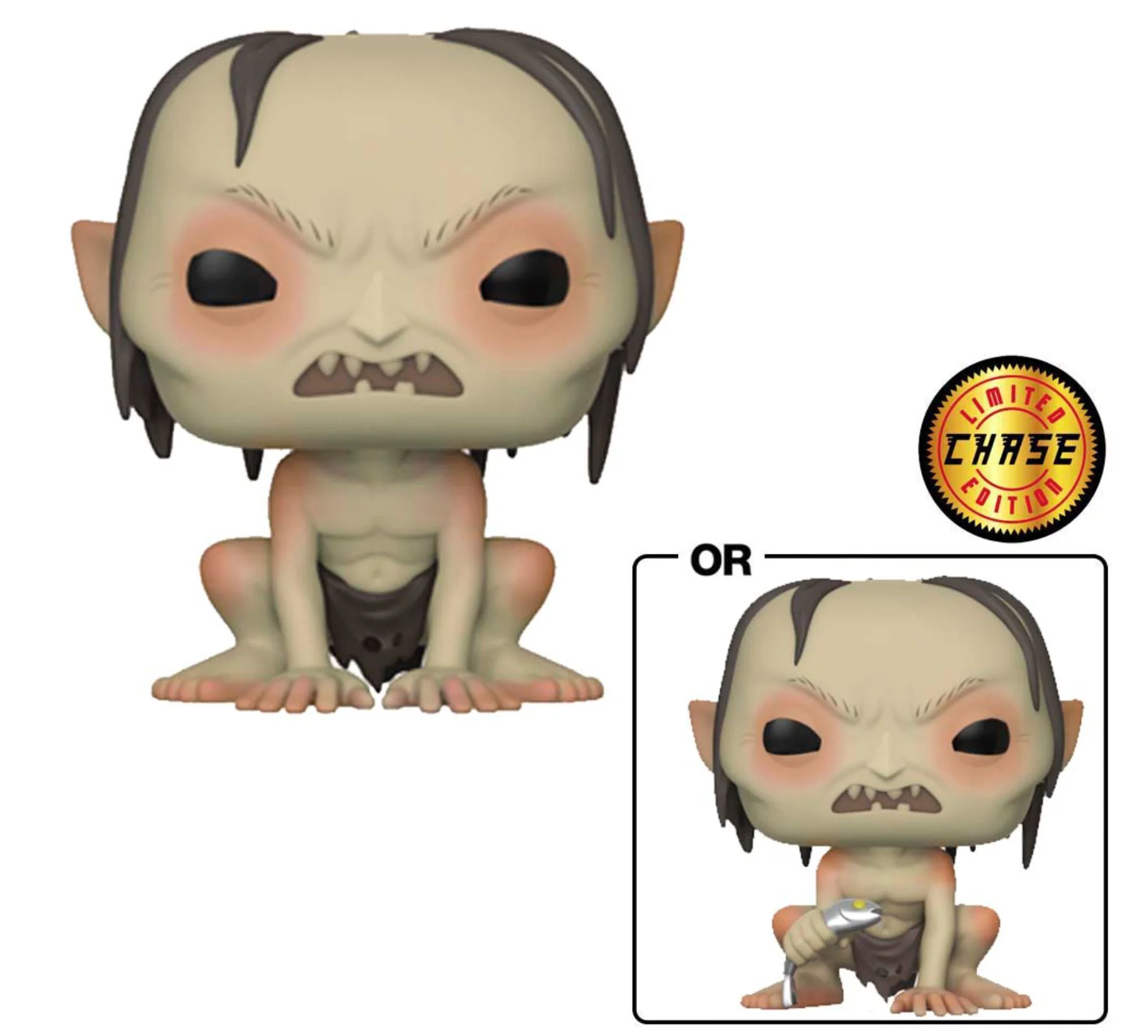 Figurina Funko Pop Gollum, 2 tipuri foto