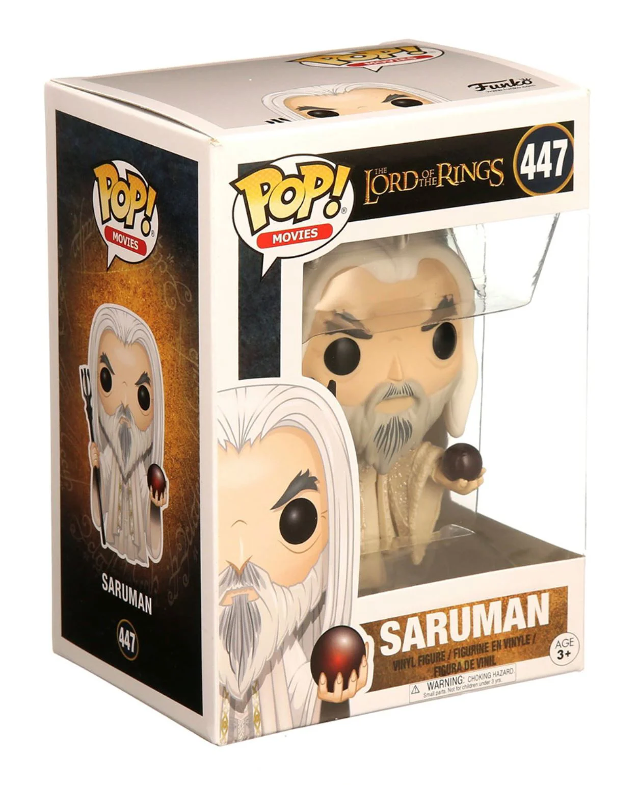 Figurina de colectie Funko Pop Saruman, 10 cm foto