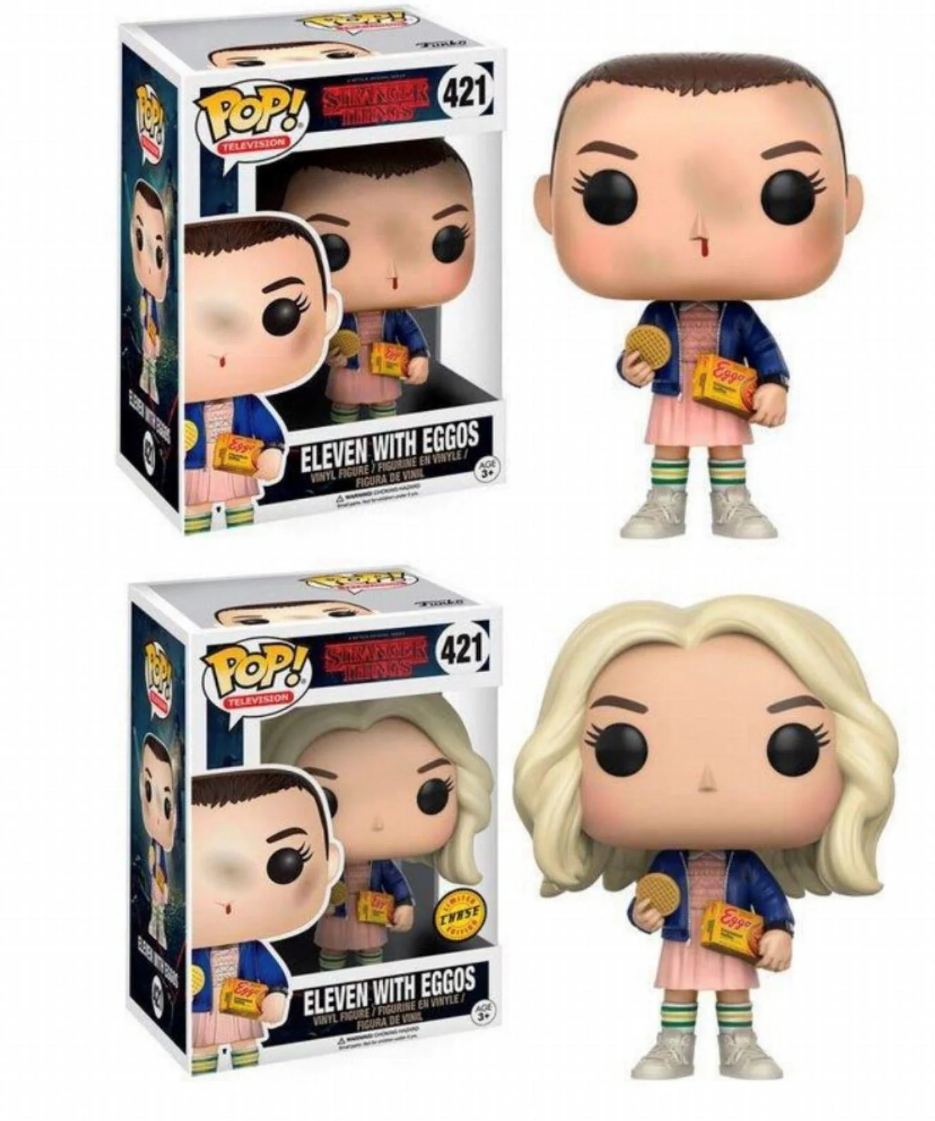 Фигурка Funko Pop! Eleven с вафлями Eggos, 2 варианта foto